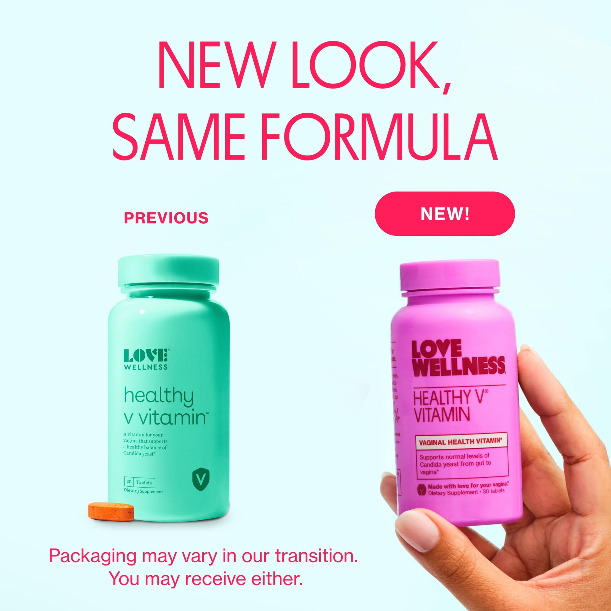Love Wellness Healthy V Vitamin | Women's Vaginal Health Supplement | pH Balance, Gut Health & Immune Support Supplement | Balance of Candida Yeast with Turmeric, Garlic & Coconut Oil | 30 Count Love Wellness uk supplements