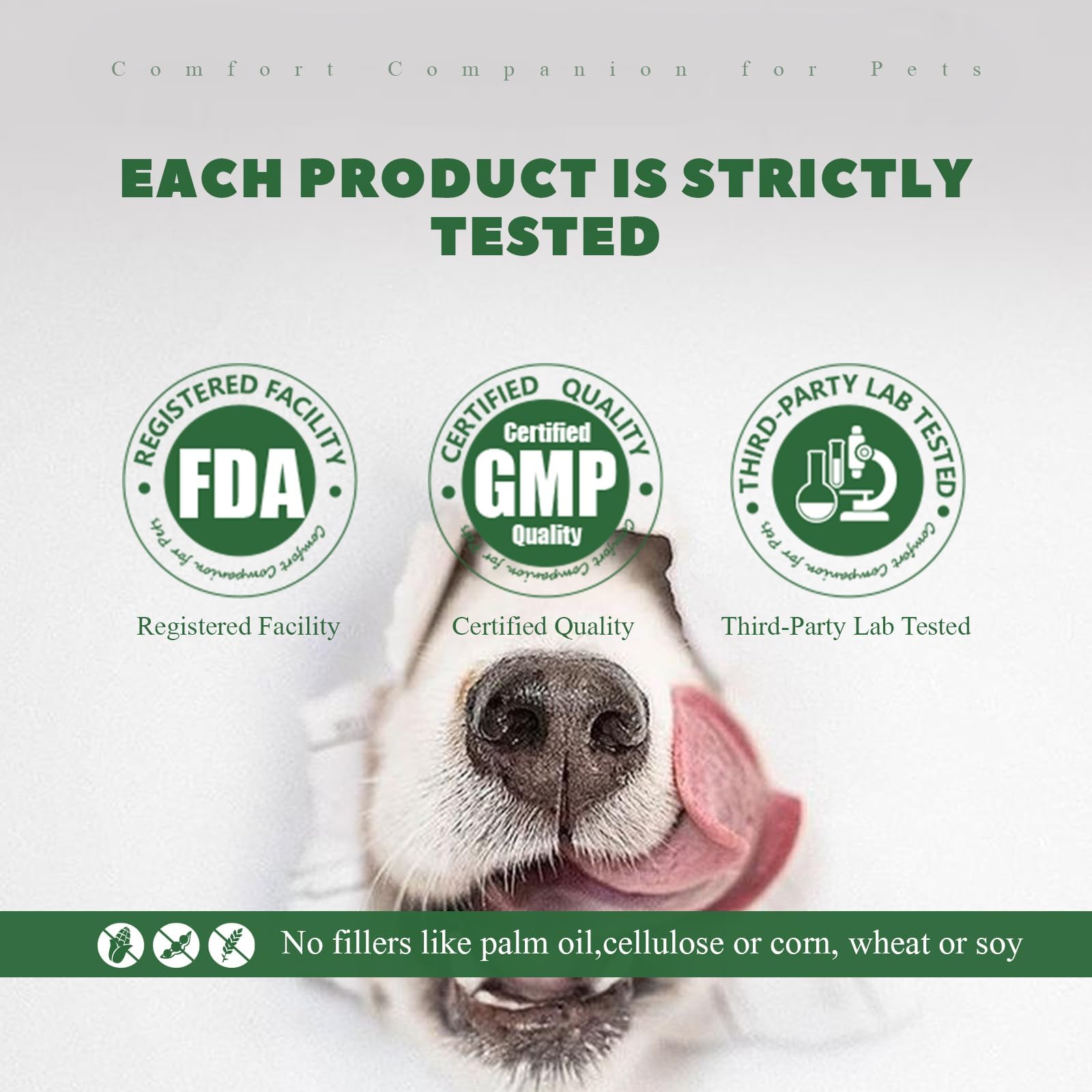 Vetriuntrix Dog Dental Powder, Dental Powder for Dogs Teeth Cleaning and Breath Fresh, Dog Teeth Cleaning Powder with Natural Plants Ingredients and Postbiotics, 200g Vetriuntrix uk supplements