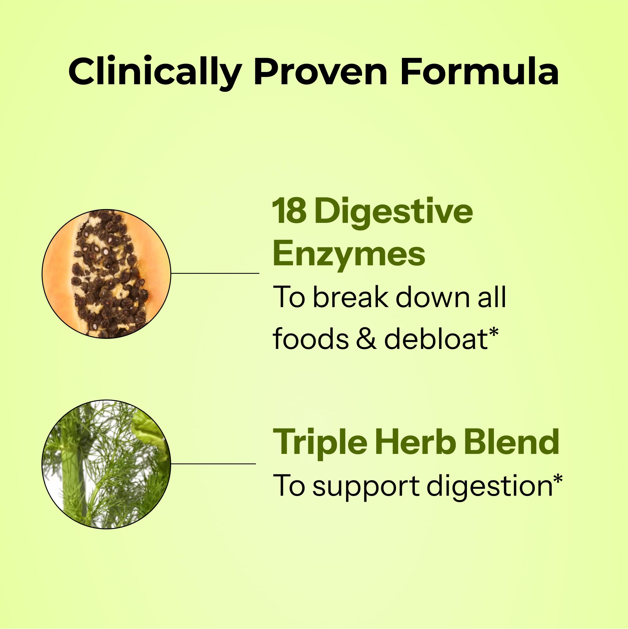 HUM Flatter Me Digestive Enzymes for Women & Men, Digestive Health Bloating Supplement with Ginger & Peppermint Leaf, Fast Acting Anti Bloat Pills Multi Enzyme for Debloating, Vegan, 60 Capsules HUM uk supplements