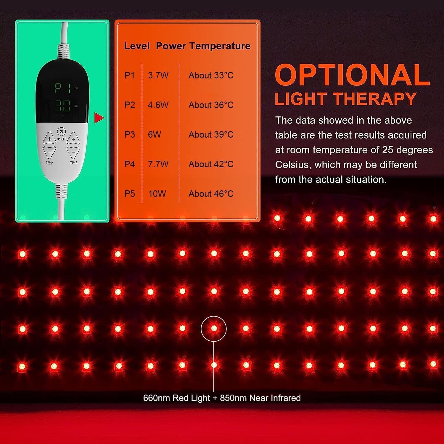 USUIE Red Light Therapy Belt, Infrared Light Therapy Wrap Red Light Therapy Device USUIE uk supplements
