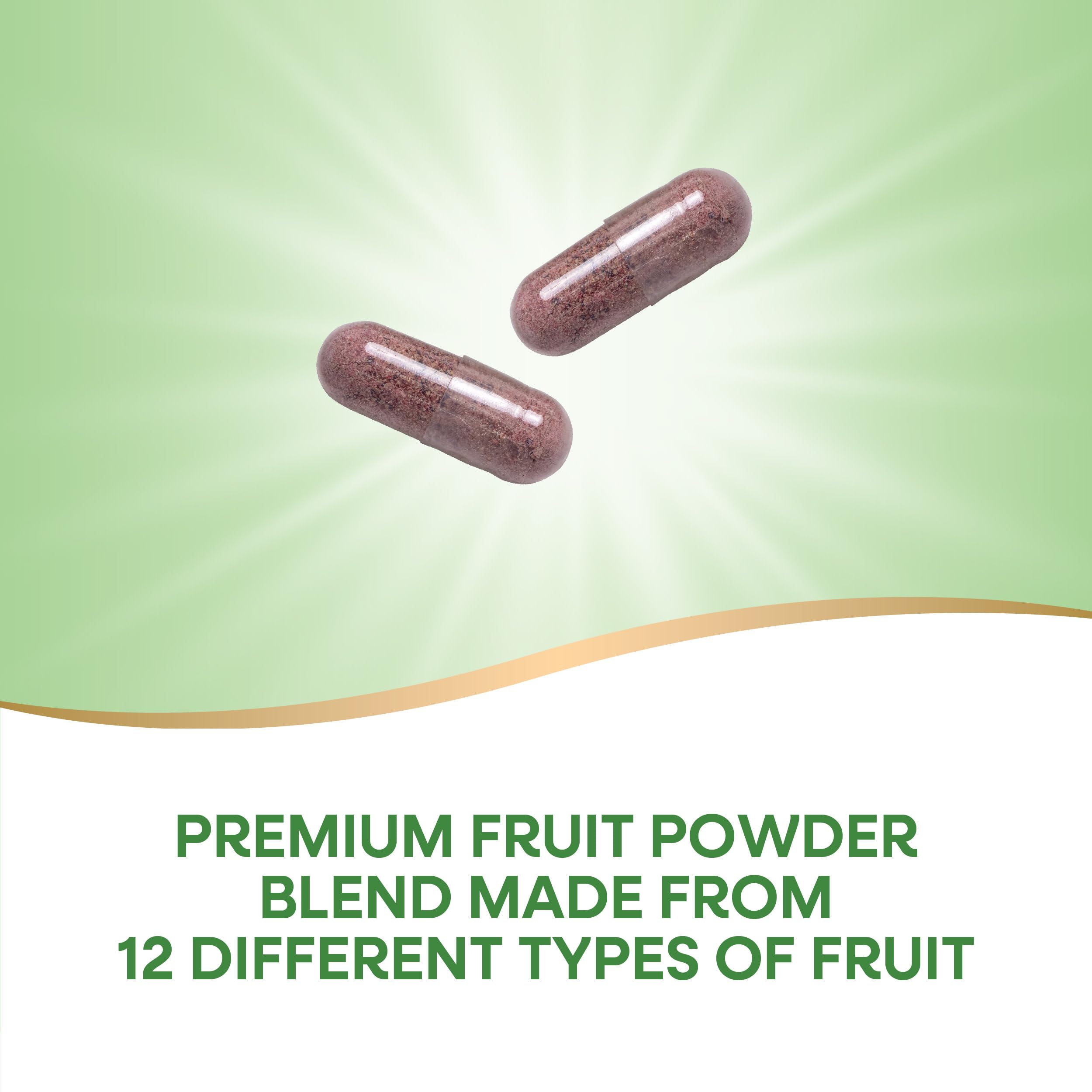 Nature's Way Orchard Fruits, Fruit Powder Blend, Contains 12 Different Fruits, 900mg Per 2-Capsule Serving, 60 Capsules Nature's Way uk supplements