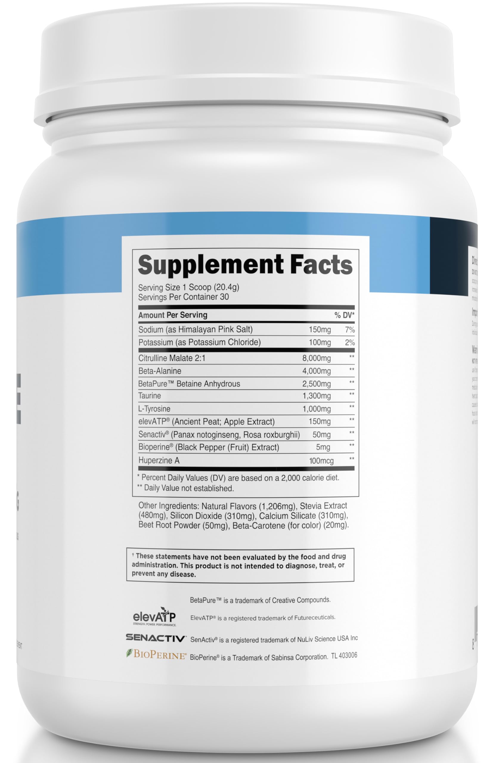 Transparent Labs Stim-Free Pre-Workout - Caffeine & Stim Free Pre Workout Powder Transparent Labs uk supplements