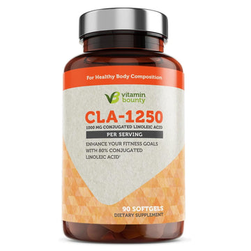 Vitamin Bounty CLA 1250mg - Conjugated Linoleic Acid, CLA for Women and Men, CLA Pills Vitamin Bounty uk supplements