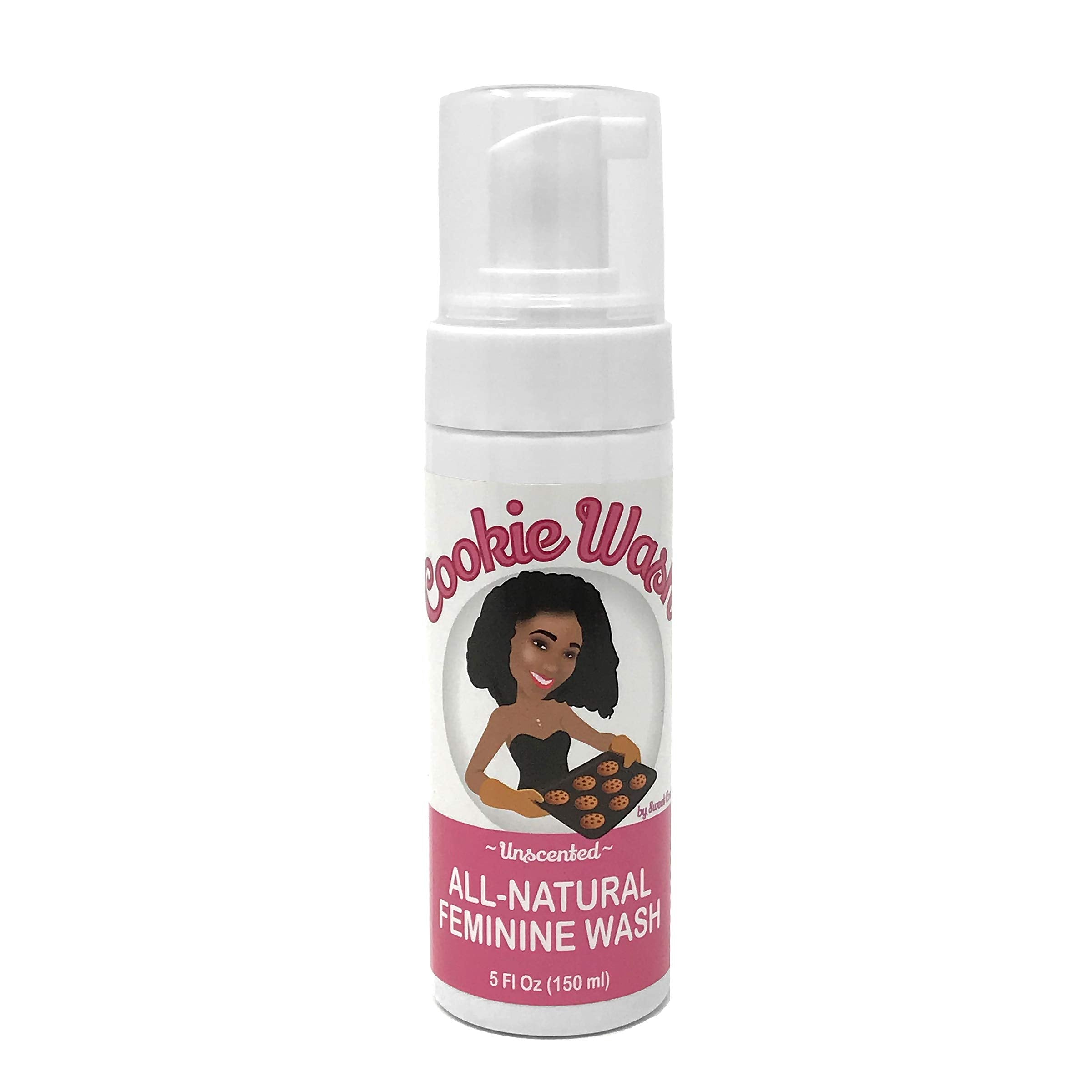 Sweet Cookie Jar Cookie Wash, Unscented, 5 Fl Oz - All Natural Feminine Wash for Sensitive Cookies Sweet Cookie Jar uk supplements