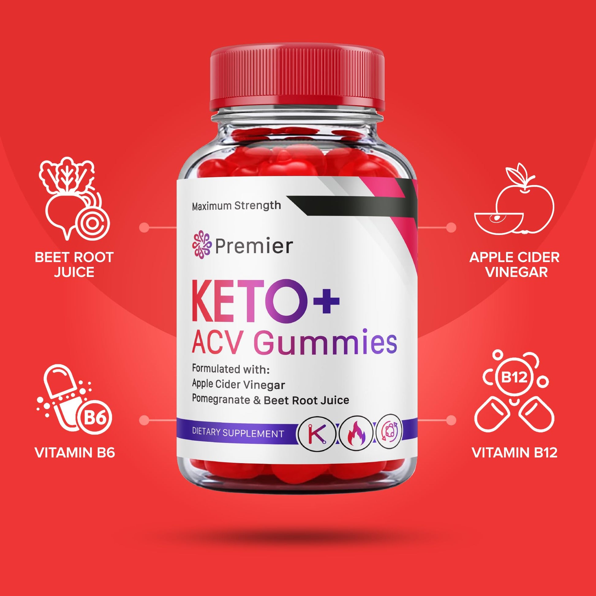 (3 Pack) Premier Keto Acv Gummies Advanced Formula, Premier Keto + Acv Gummies Plus Vitaking uk supplements