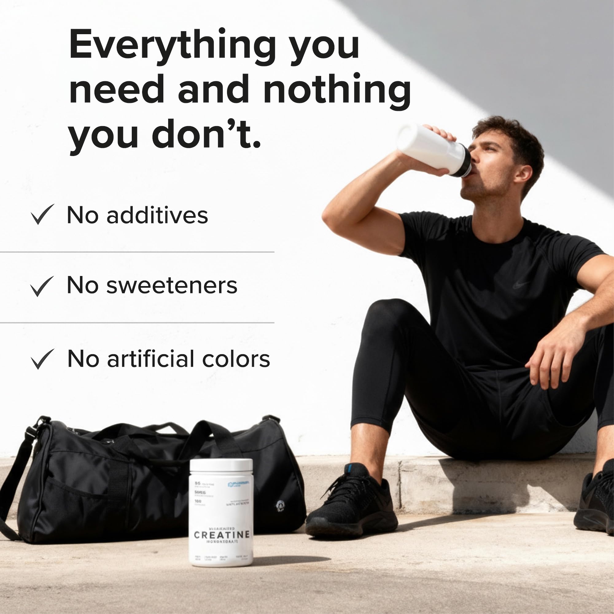 Puregen Labs Micronized Creatine Monohydrate Powder 500g – Pure, Unflavored, No Additives | 5000mg Per Serv (5g) - 100 Servings | Third Party Tested for Quality P Puregen Labs uk supplements