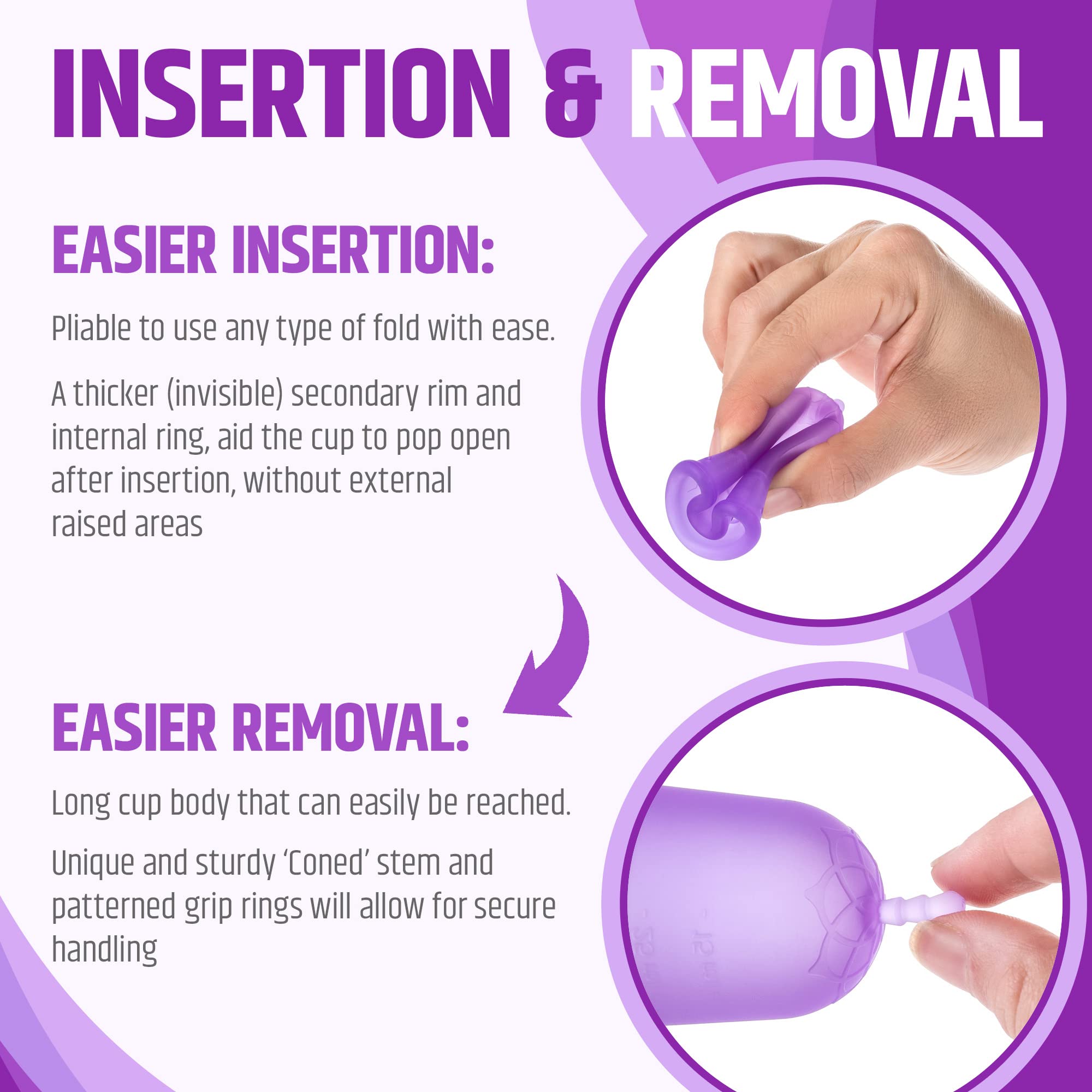 Venus Large Menstrual Cup – High Capacity for Heavy Flow -Made in USA - 100% Medical Grade Silicone VENUS uk supplements