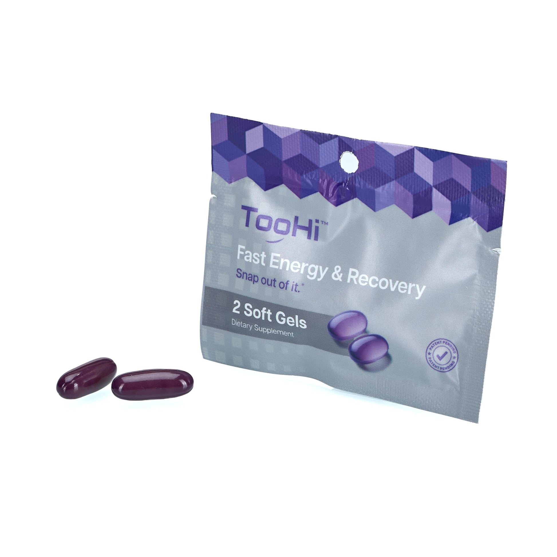 TooHi Reset Softgels - Proprietary Blend with Additional Caffeine (84mg), L-Theanine & Electrolytes | Patent Pending - 10 Doses TooHi uk supplements