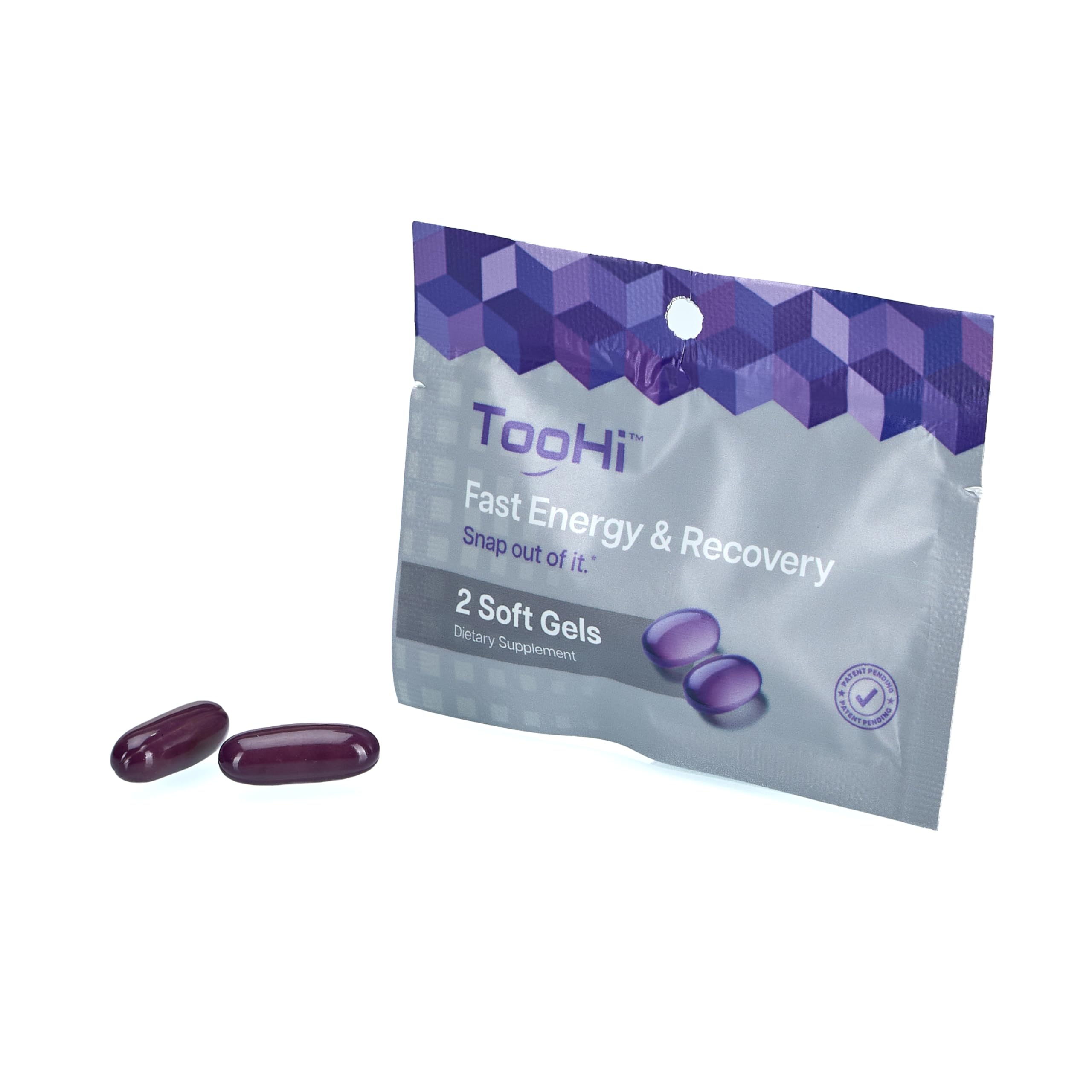 TooHi Reset Softgels - Proprietary Blend with Additional Caffeine (84mg), L-Theanine & Electrolytes | Patent Pending - 10 Doses TooHi uk supplements