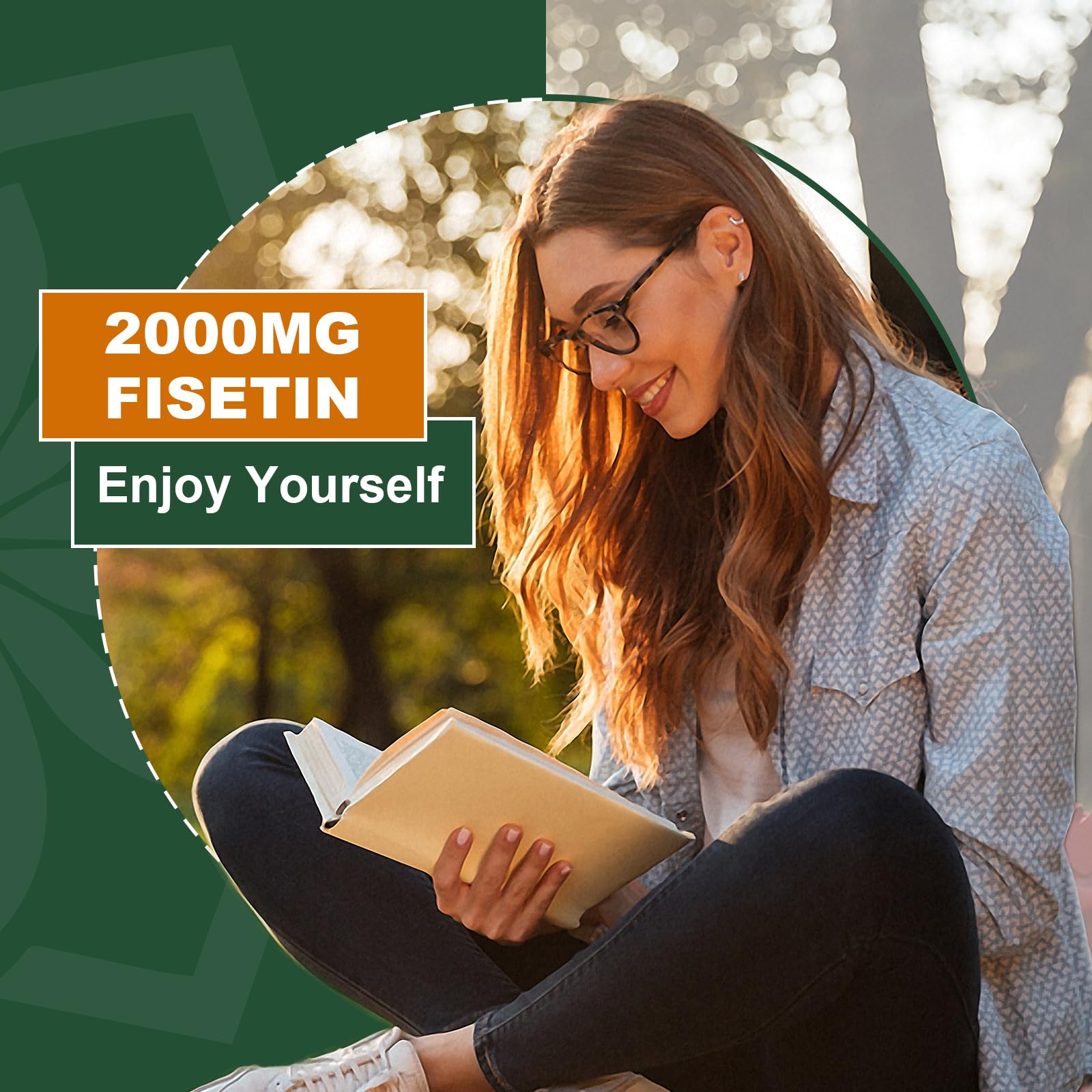 Liposomal Fisetin Supplement, 2000MG, 98% Pure Fisetin Polyphenols Antioxidants, with Quercetin, TMG and Resveratrol, for Healthy Aging, Cognitive Support, 120 Capsules NICMIN uk supplements