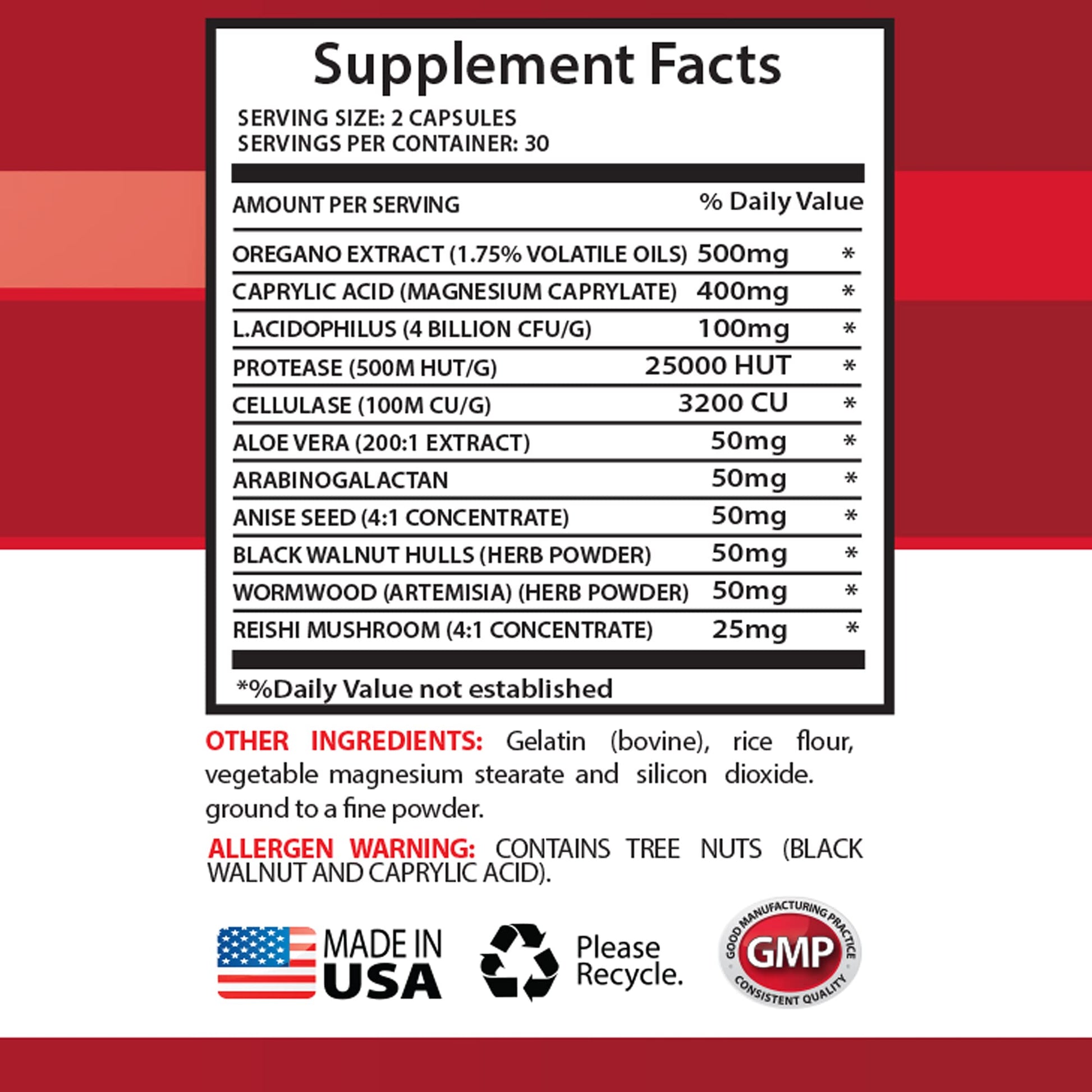 Immunity Support Supplement - Candida Away Plus - Candida Digestive - Candida Cleanse Extra Strength Health Solution Prime uk supplements