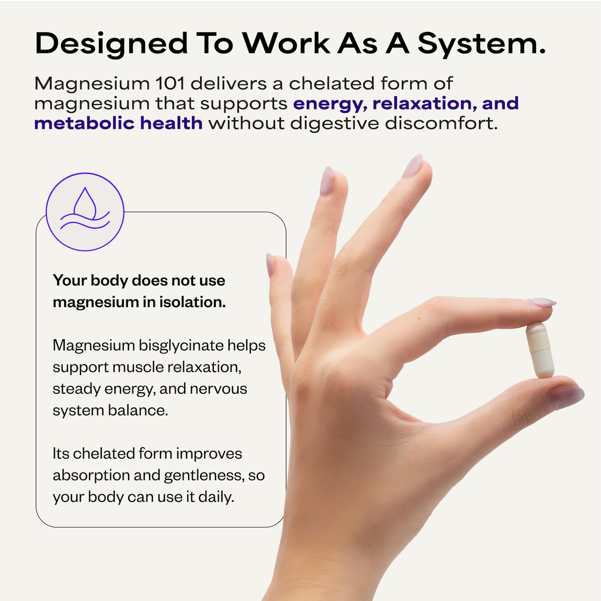 Suppgrade Labs Magnesium 101 by Dave Asprey | Daily Support for Sleep, Metabolism, Relaxation, & Heart Health | 300 mg Chelated Magnesium Bisglycinate | High Absorption Magnesium | 30 Day Supply Suppgrade Labs uk supplements