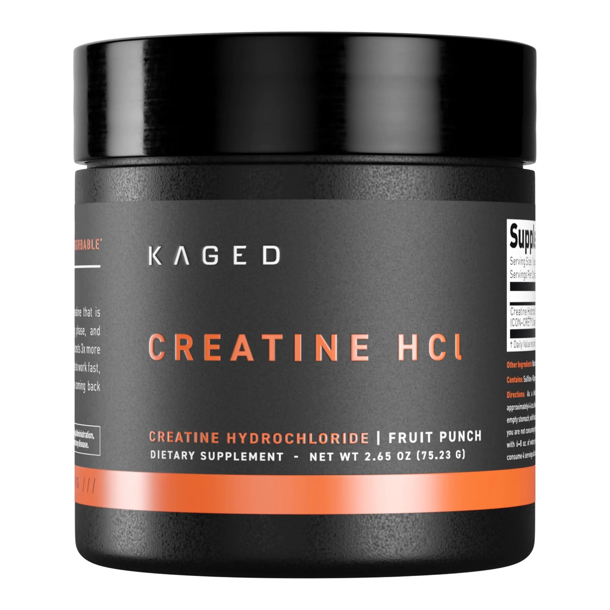 Kaged Creatine HCl Powder | 7X Concentrated vs Mono | Muscle Building & Recovery | High Absorption | No Bloating | Creatine for Men & Women Kaged uk supplements