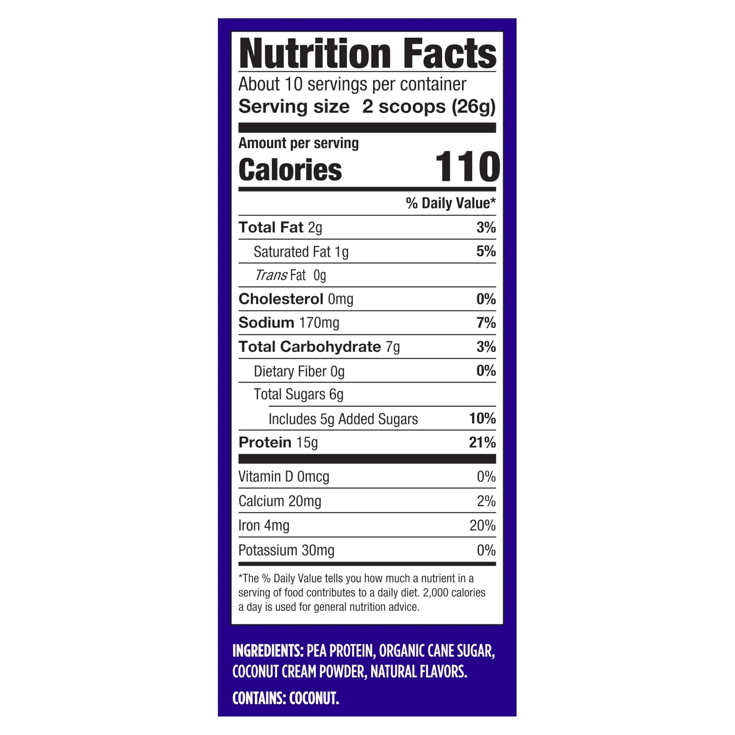 Vega Protein Made Simple Protein Powder, Vanilla - Stevia Free, Vegan, Plant Based, Healthy, Gluten Free, Pea Protein for Women and Men, 9.2 oz (Packaging May Vary) Vega uk supplements