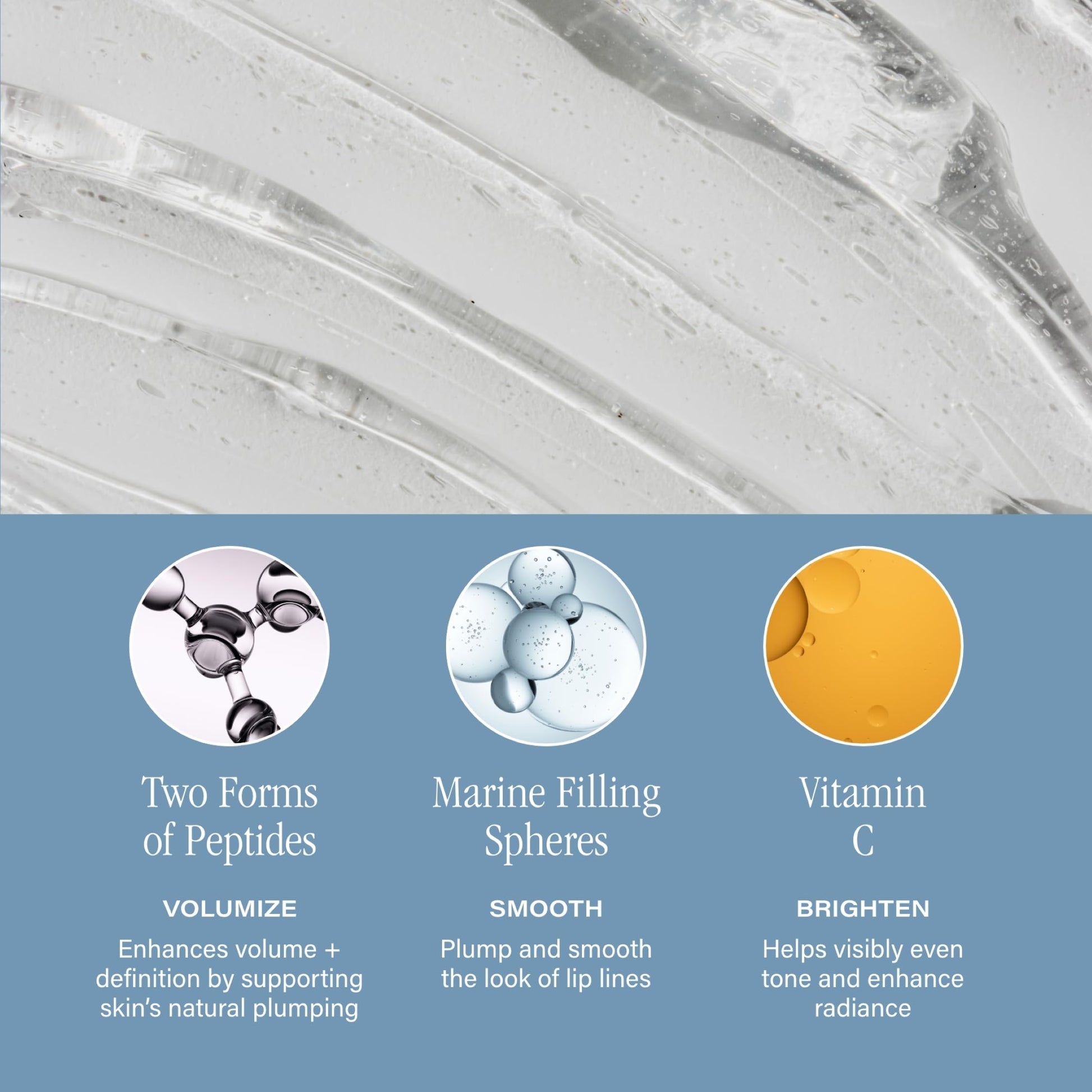 SKINN Lip Amplifying Serum, Lip6X with Peptides - Deep Moisturizing Serum Plumps, Hydrates & Smooths Lips & Boosts Collagen Production - Lip Care Products for Women SKINN uk supplements