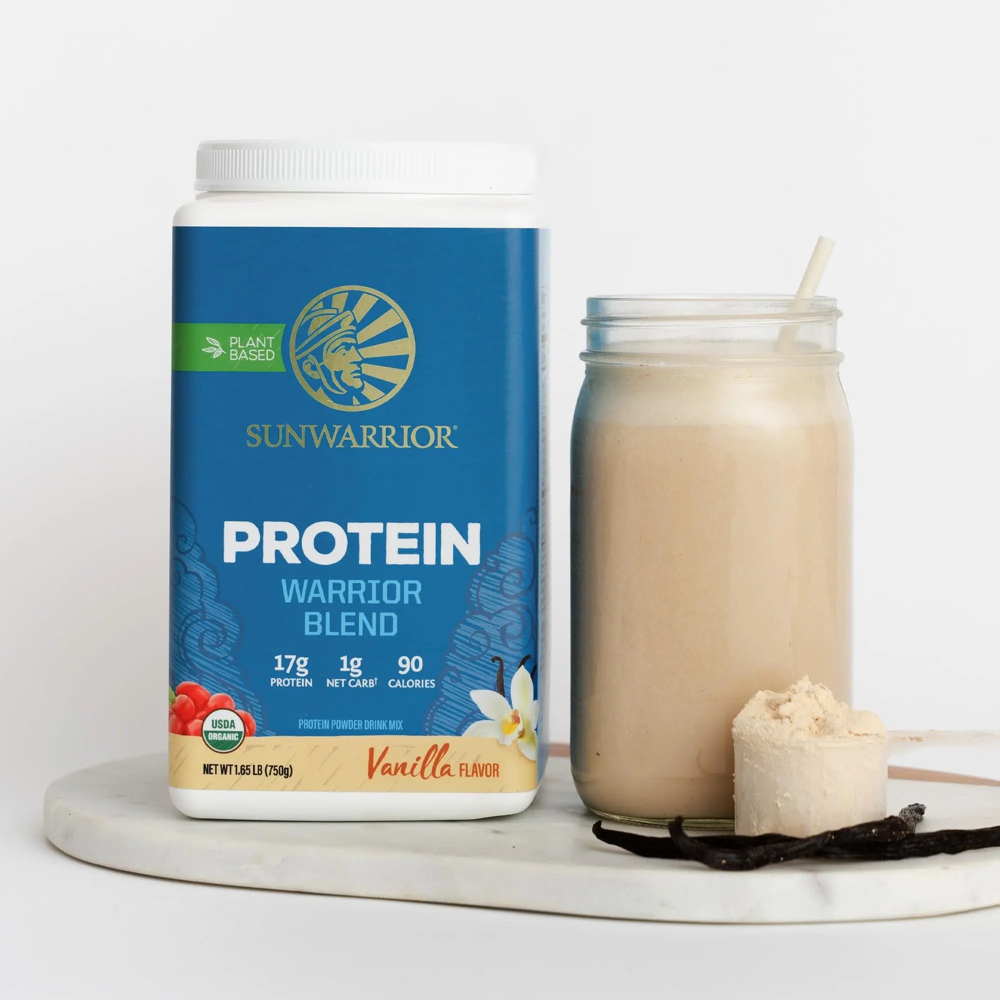 Sunwarrior Vegan Protein Powder Organic Plant-Based Protein | BCAA Amino Acids Hemp Seed Plant Protein | Soy Free Dairy Free Gluten Free Synthetic Free Non-GMO Sunwarrior uk supplements