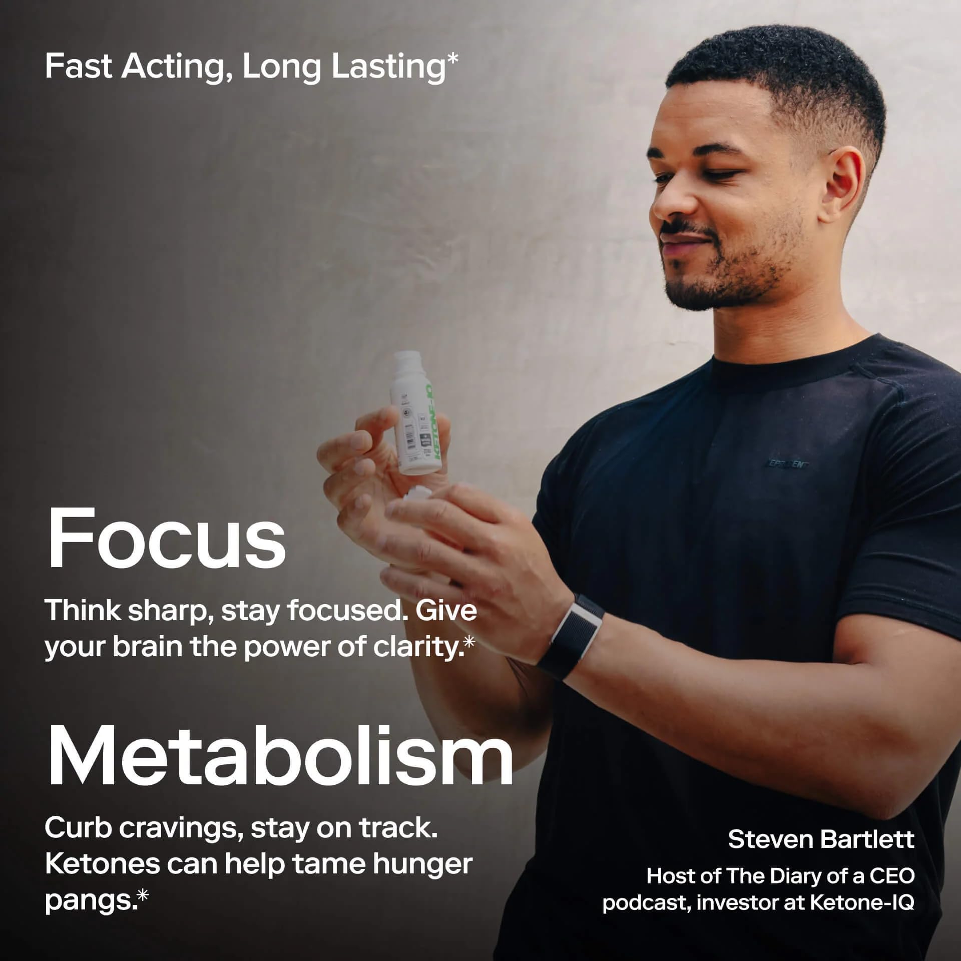 Ketone-IQ No Caffeine Performance Energy Shots – Ketone Fuel for Focus & Endurance, Metabolism Support, 10g Ketones, 24 Pack (Peach) Ketone-IQ uk supplements