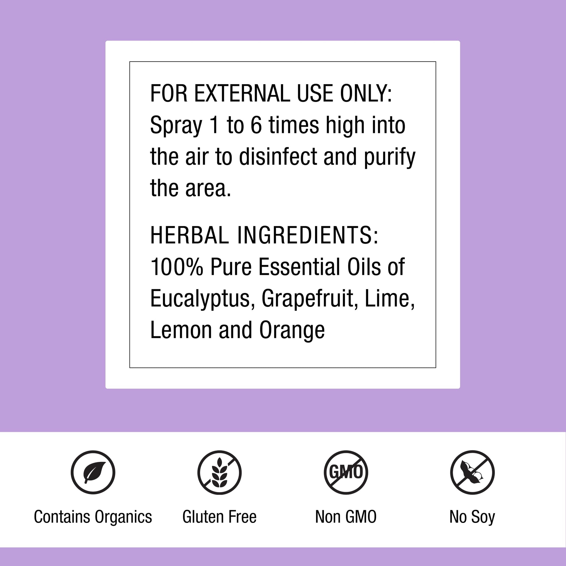 Dr. Schulze's Air Detox - Air Spray for Immune Support - Essential Oils - Uplifting, Calm Atmosphere - Fresh Home - Organic Herbal Formula - 4 oz Dr. Schulze's uk supplements