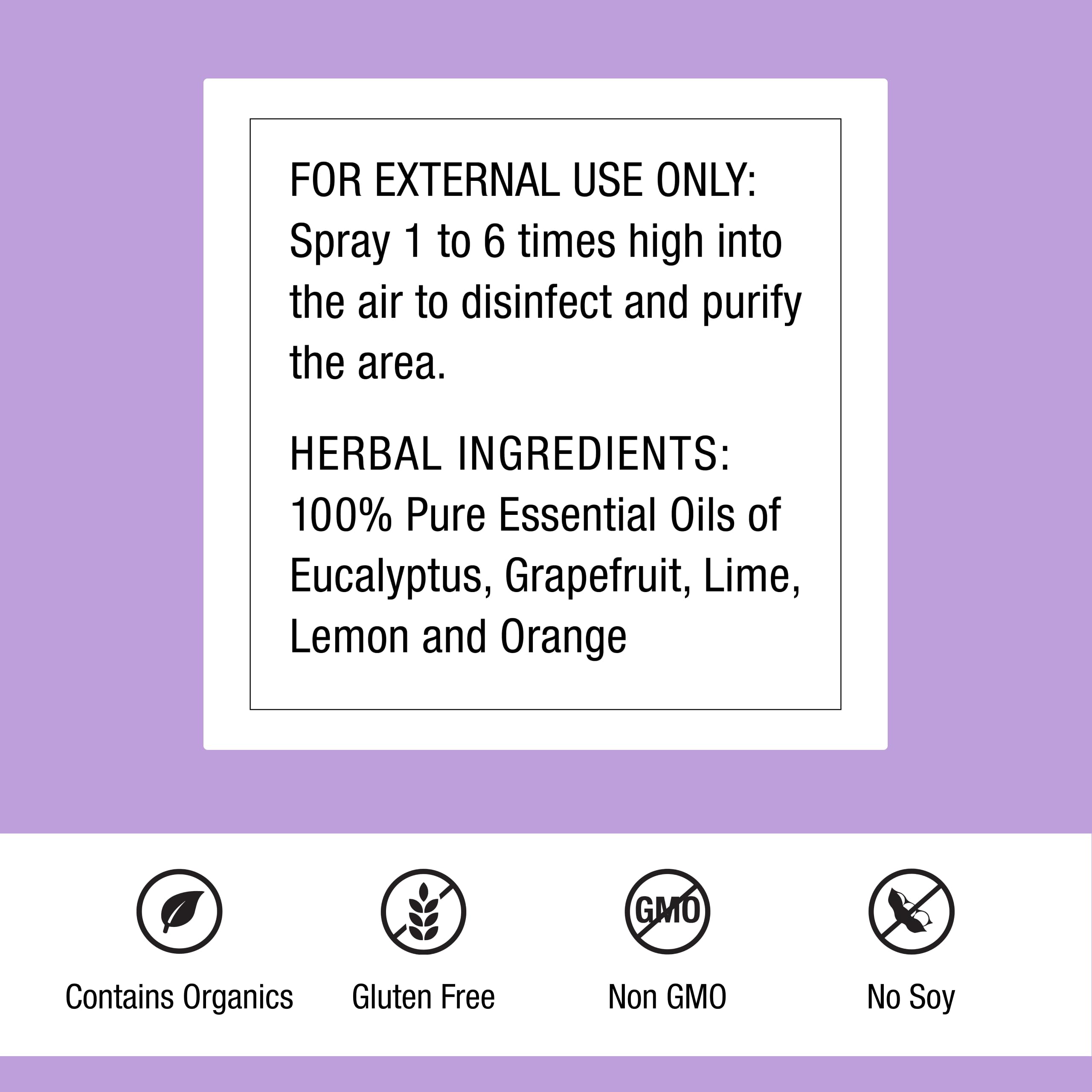 Dr. Schulze's Air Detox - Air Spray for Immune Support - Essential Oils - Uplifting, Calm Atmosphere - Fresh Home - Organic Herbal Formula - 4 oz Dr. Schulze's uk supplements