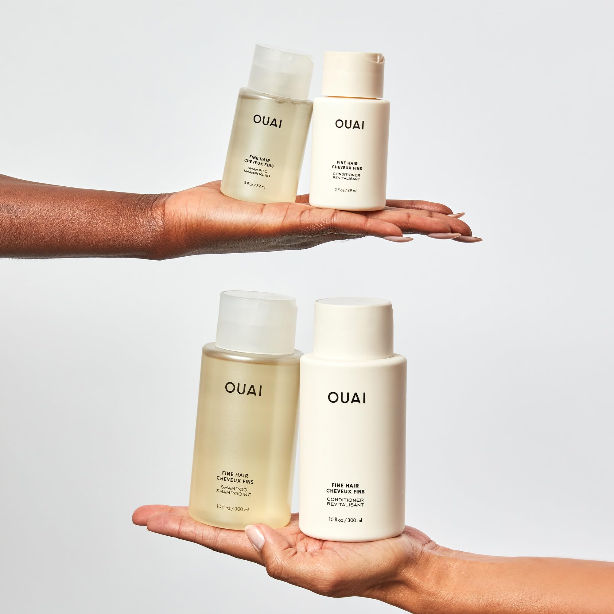 OUAI Fine Shampoo Travel Size - Volumizing Shampoo with Strengthening Keratin, Biotin & Chia Seed Oil for Fine Hair - For Clean, Weightless Body - Paraben, Phthalate & Sulfate Free Hair Care (3 Fl Oz) OUAI uk supplements