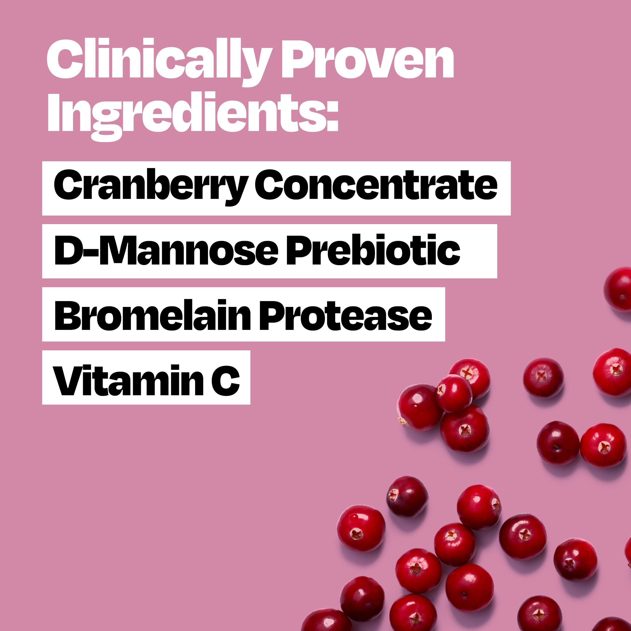 Cystex Urinary Tract Infection Support & Prevention - Cranberry Prebiotic Supplement with D-Mannose & Vitamin C for UTI Protection & Urinary Health Maintenance - 7.6 fl oz (Pack of 2) Cystex uk supplements