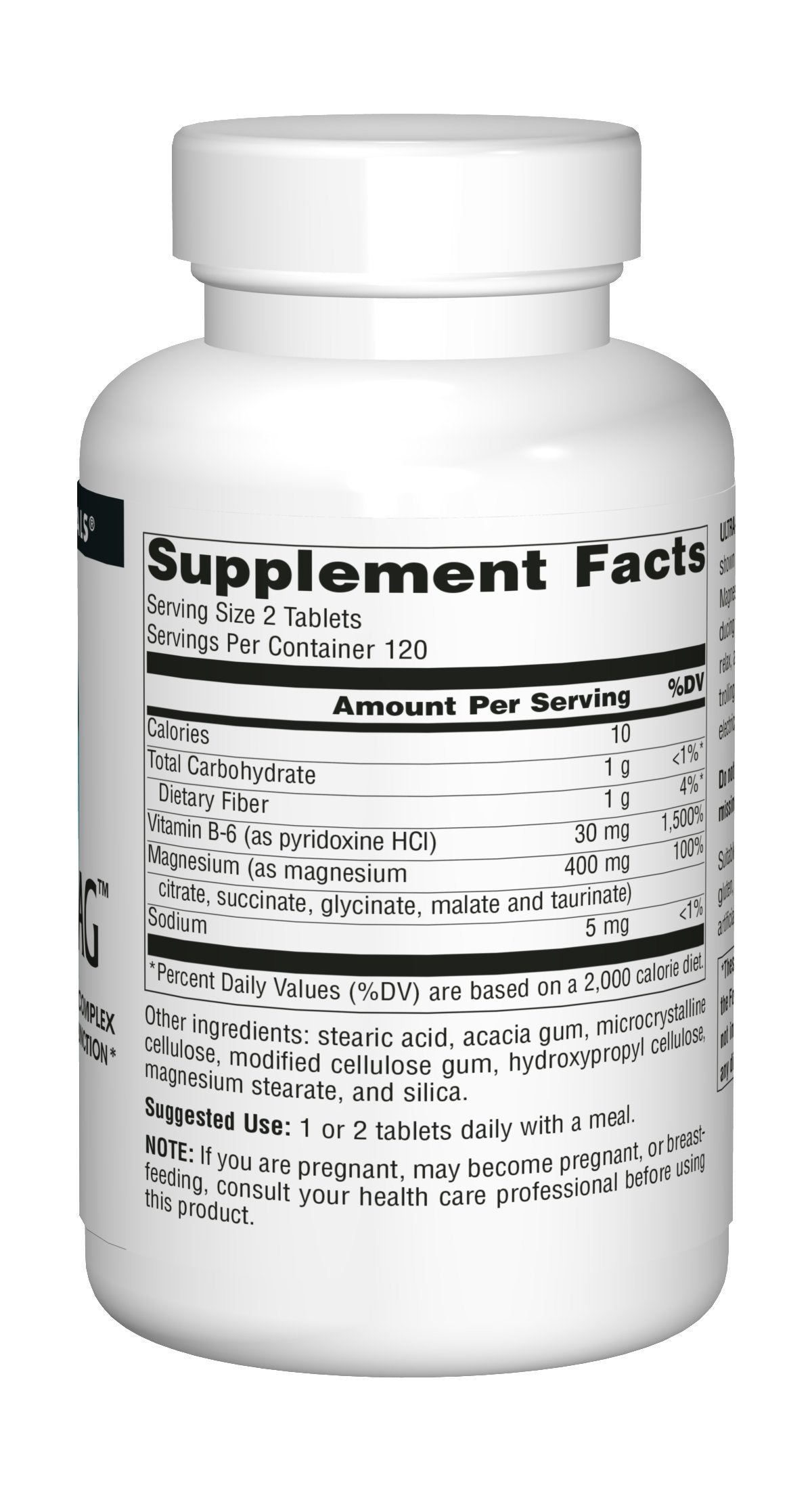 Source Naturals Ultra-Mag High-Efficiency Magnesium Complex - Maintains Muscle Source Naturals uk supplements