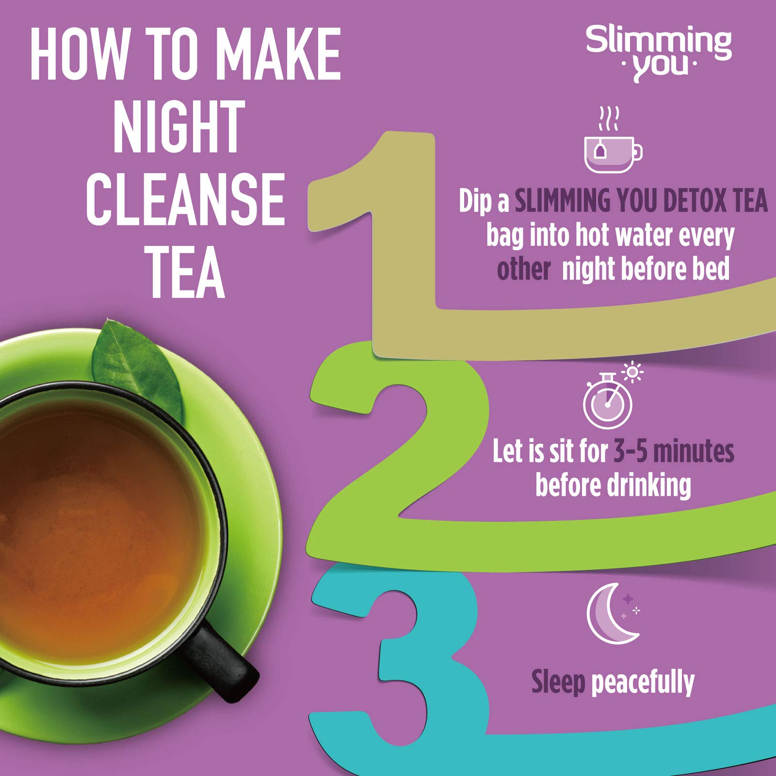 TAOISTEA 14 Day Detox Tea for Weight Loss, Body Cleanse, Metabolism Boost - Morning TAOISTEA uk supplements