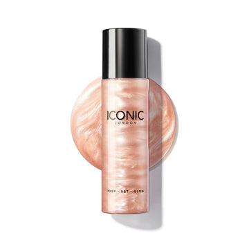 ICONIC LONDON Prep-Set-Glow | Hydrating + Setting + Glowing Spray, 3-in-1 Formula for a Dewy, Radiant Finish, Cruelty-Free, Vegan Makeup, 4.22 Fl oz ICONIC LONDON uk supplements