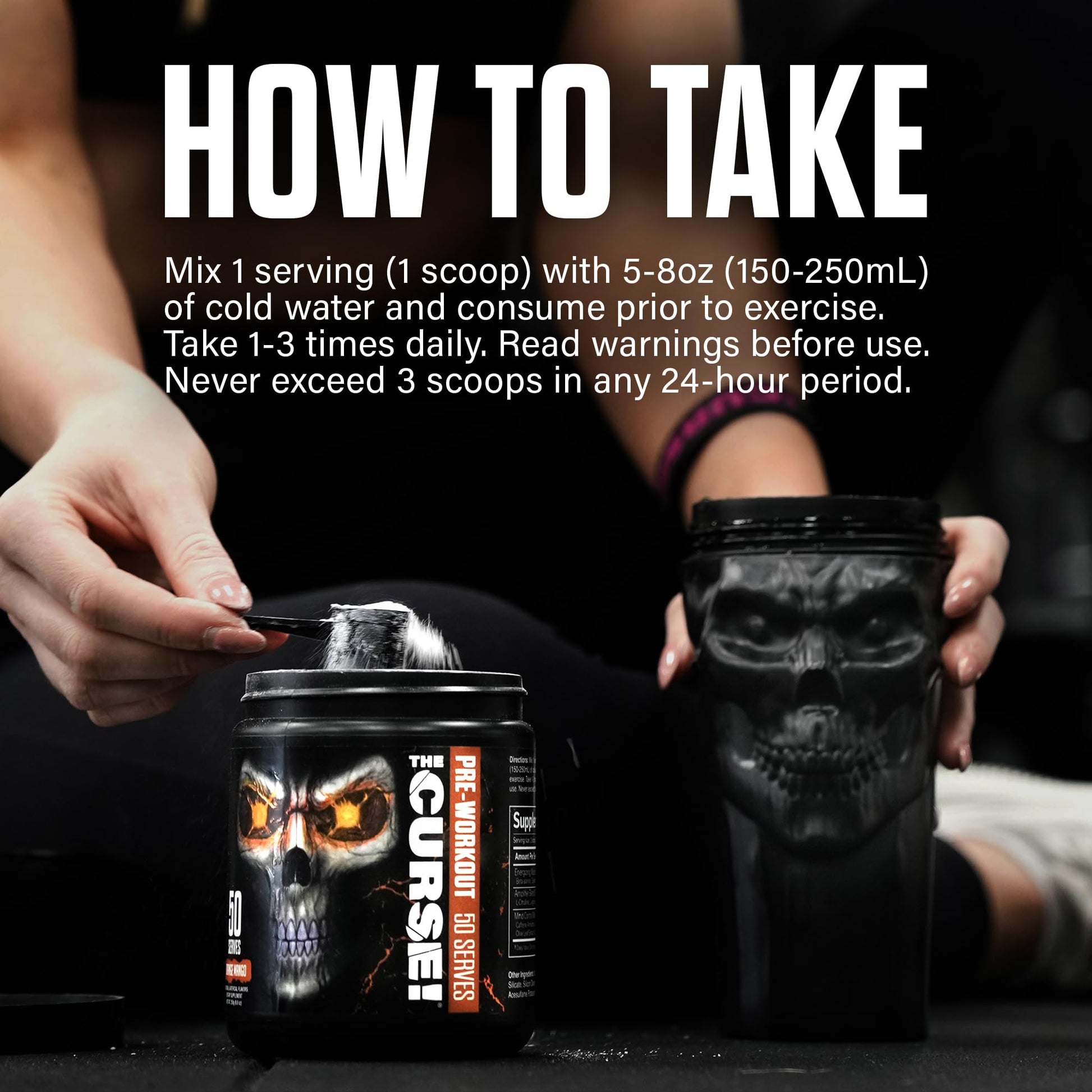 JNX SPORTS The Curse! Pre Workout Powder - Tropical Storm 50 Servings | Preworkout JNX SPORTS uk supplements