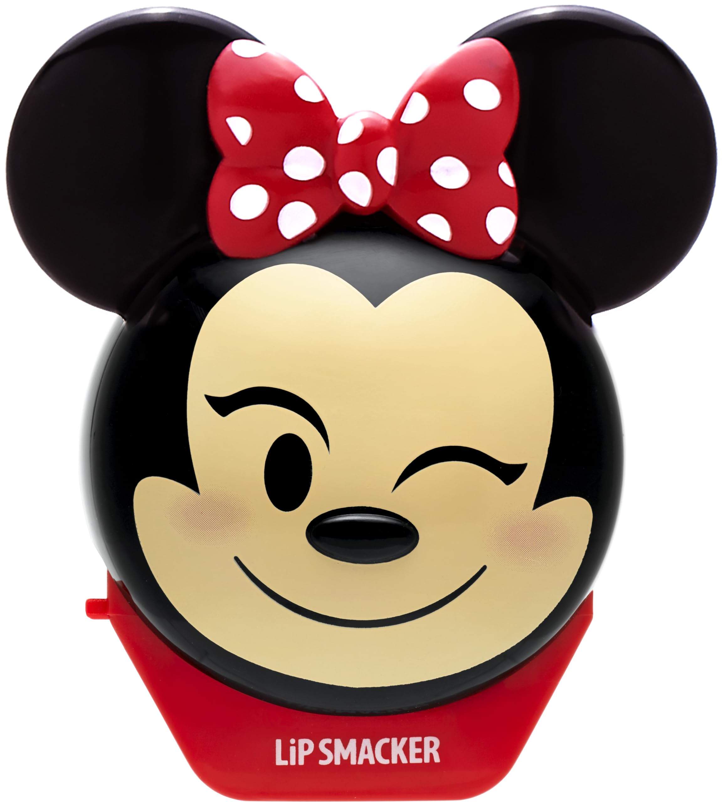 Lip Smacker Disney Minnie Mouse Emoji Lip Balm, Strawberry Lemonade Flavored, Clear, For Kids Lip Smacker uk supplements