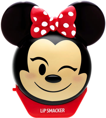 Lip Smacker Disney Minnie Mouse Emoji Lip Balm, Strawberry Lemonade Flavored, Clear, For Kids Lip Smacker uk supplements