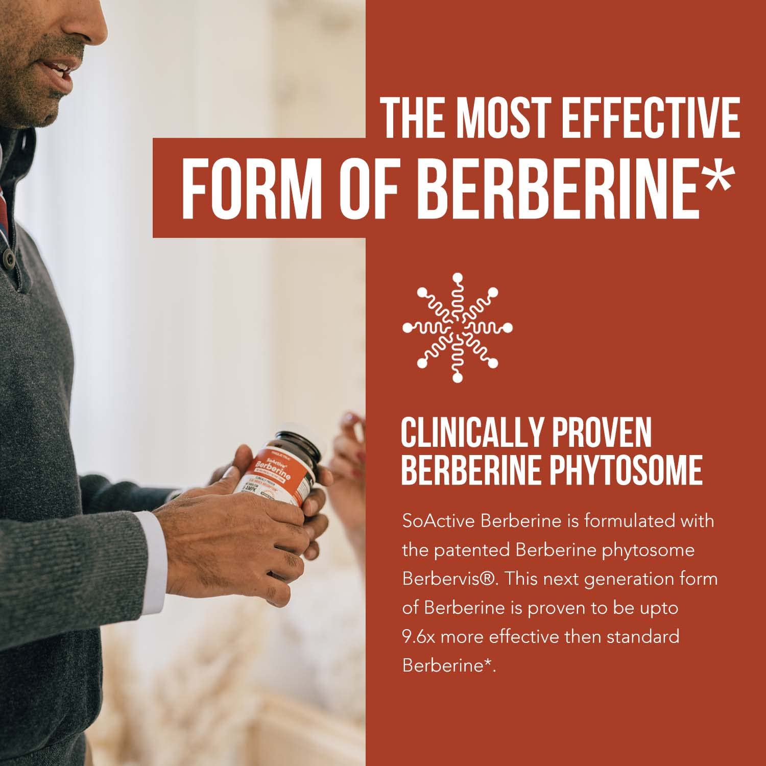 SoActive Berberine 550mg: 9.6X Higher Absorption, Clinically Proven Most Effective Triquetra Health uk supplements