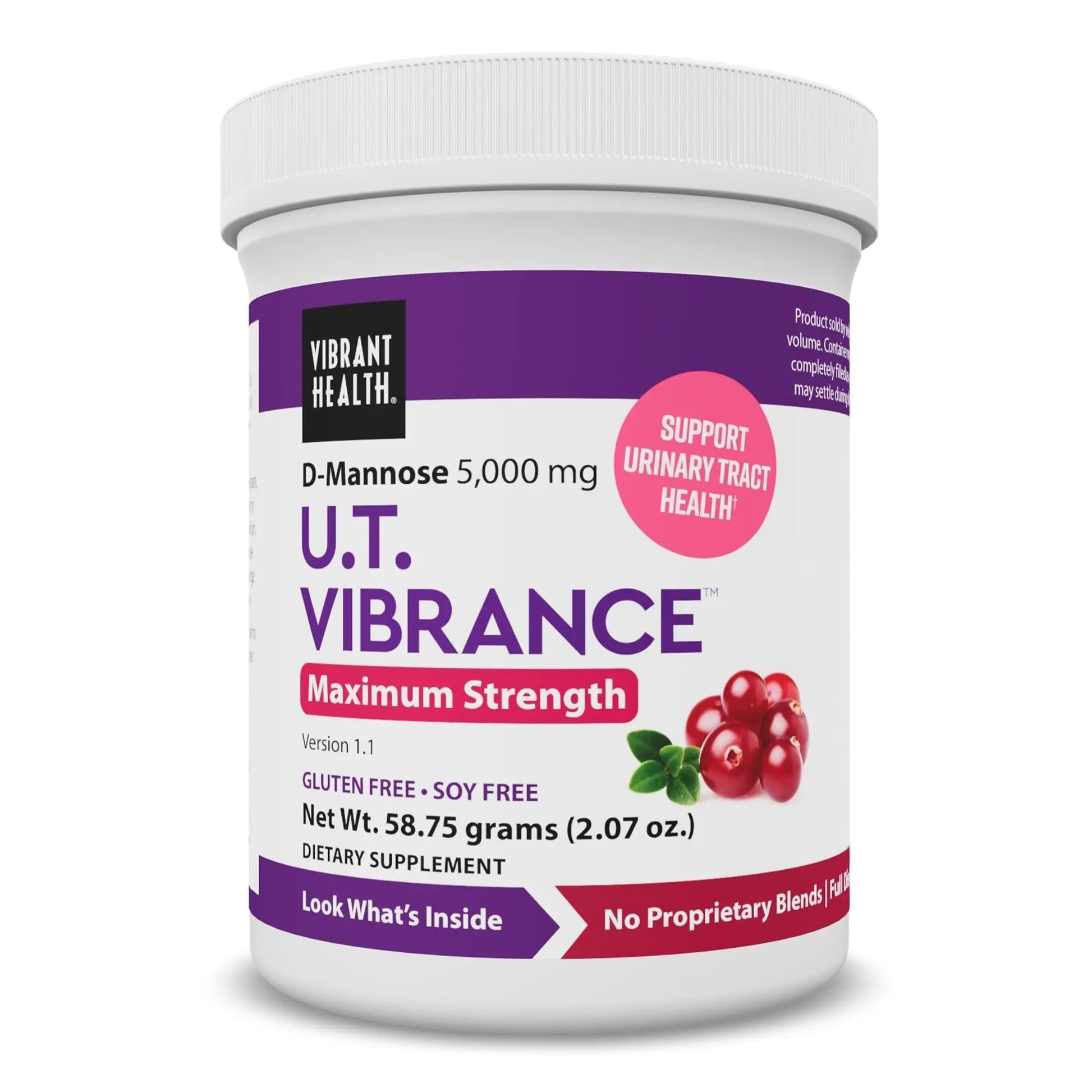 Vibrant Health, U.T. Vibrance Powder, Crisis Intervention for Urinary Tract Health, 10 Servings Vibrant Health uk supplements