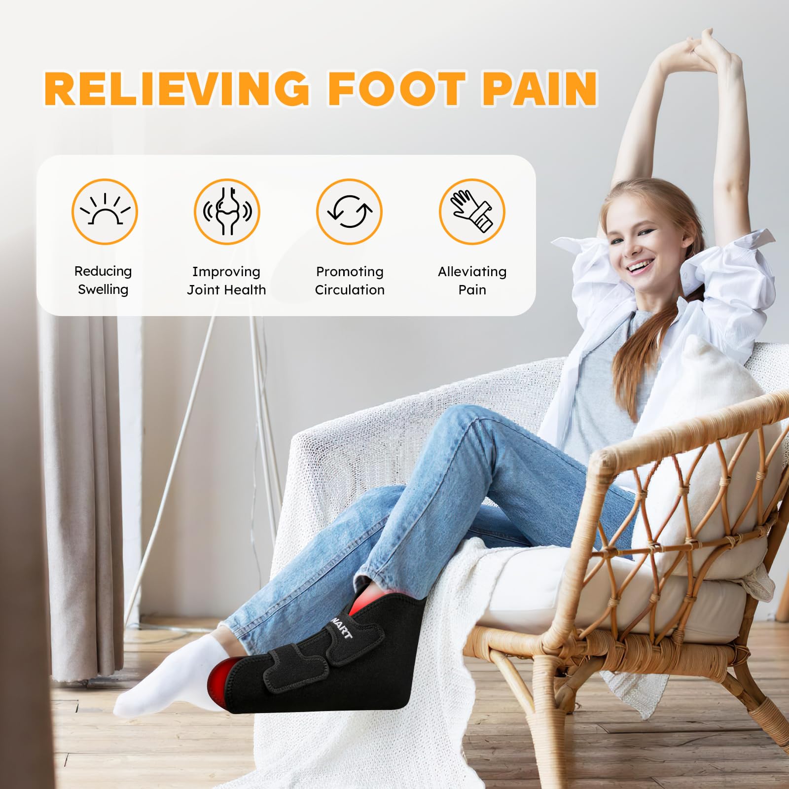Doinart Red Light & Infrared Therapy for Feet—Infrared Light Therapy Feet for Neuropathy Shoe Wraps Toes Doinart uk supplements