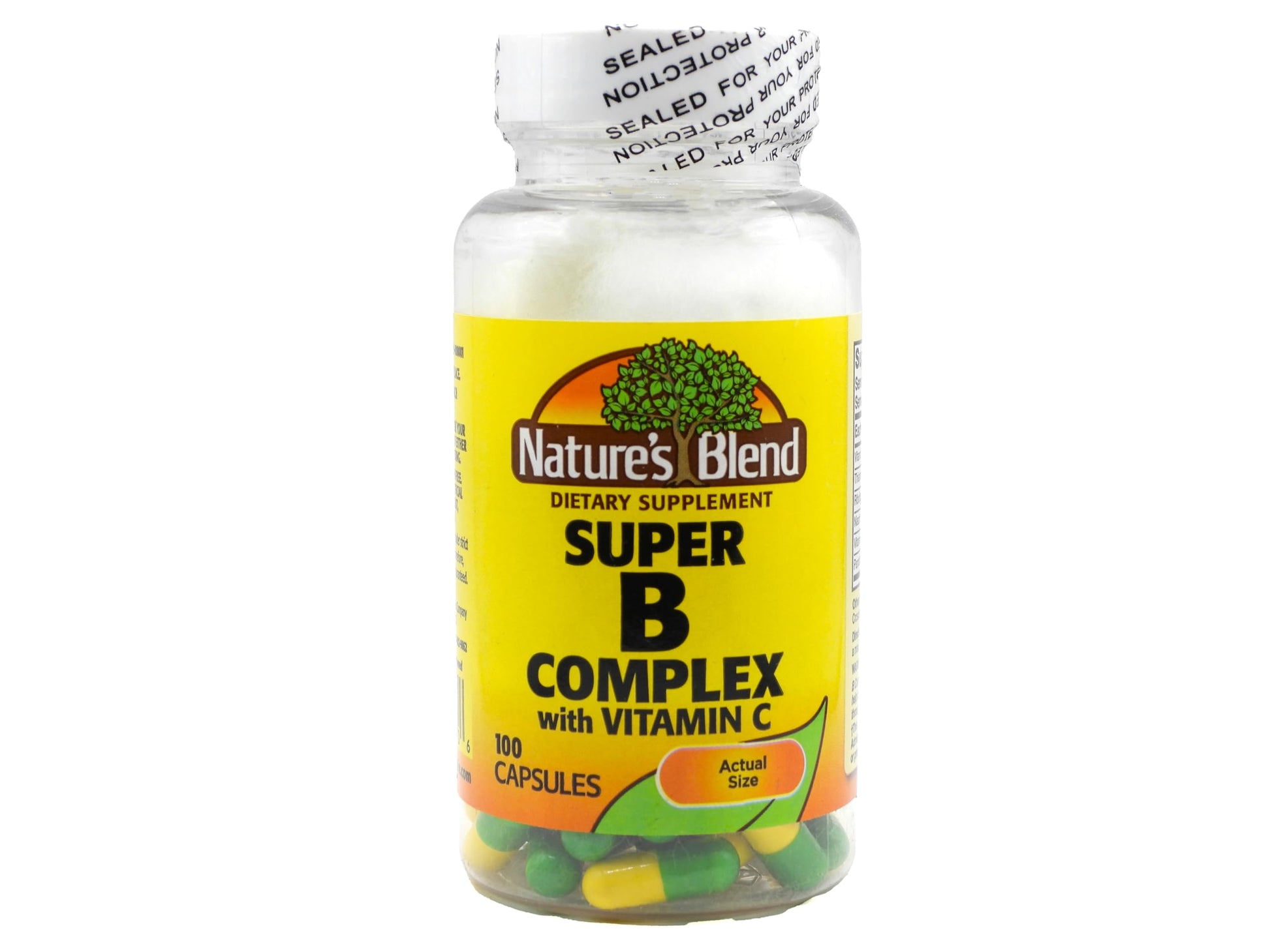 Nature's Blend Super B with C 100 Capsules Nature's Blend uk supplements