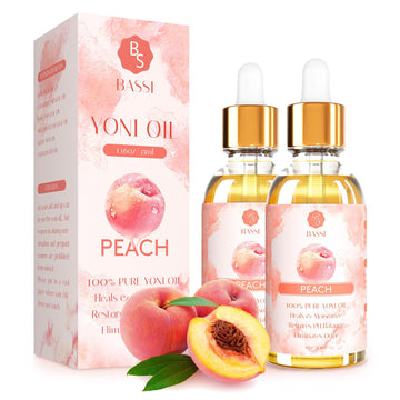 2 Pack Yoni Essential Oil Organic Feminine Oil Eliminates Odor Vaginal Moisturizer for Wetness BASSI uk supplements