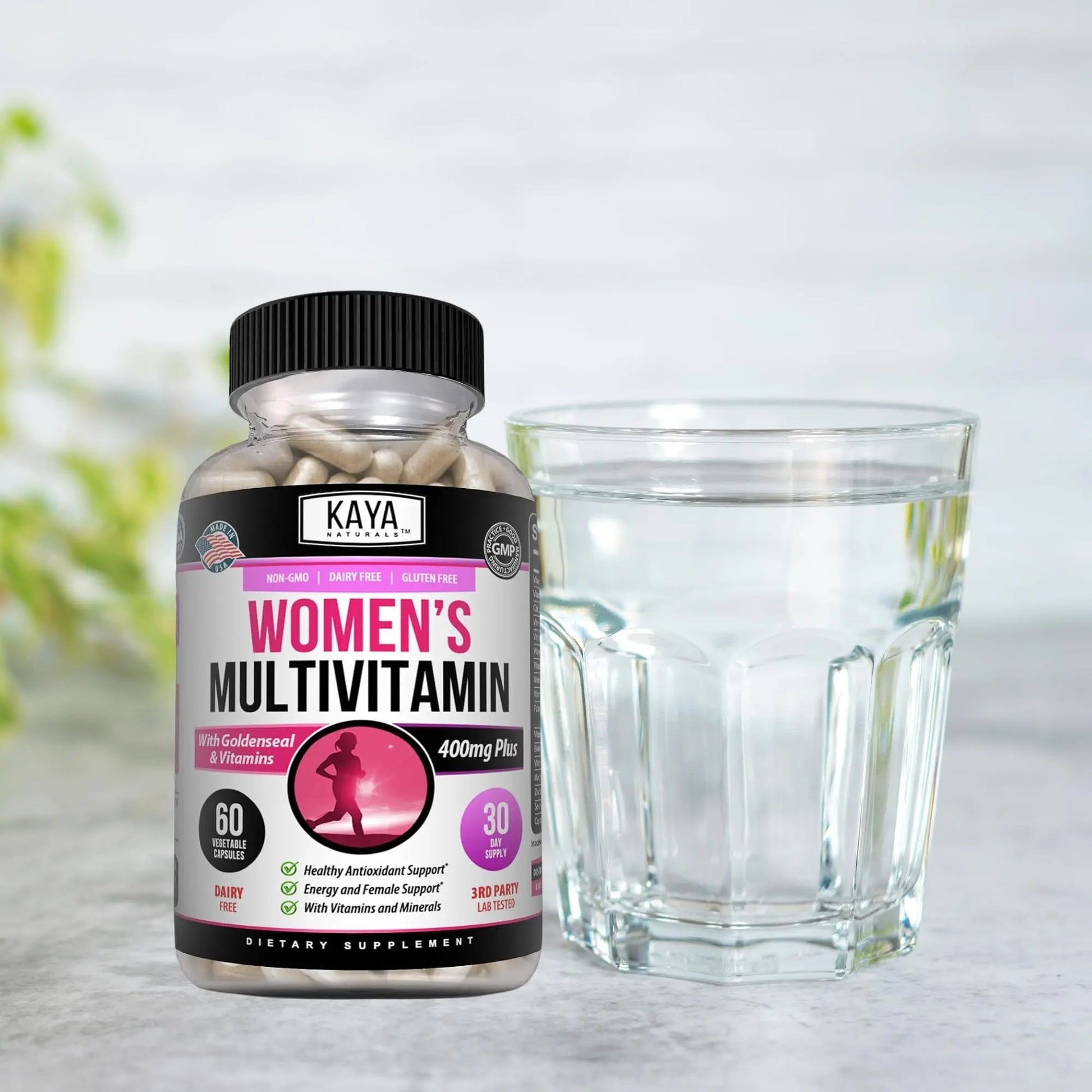 Kaya Naturals Women's Multivitamin, Overall Healthy Antioxidant, and Immune Support, Vitamins A, D, C, E, Biotin Kaya Naturals uk supplements