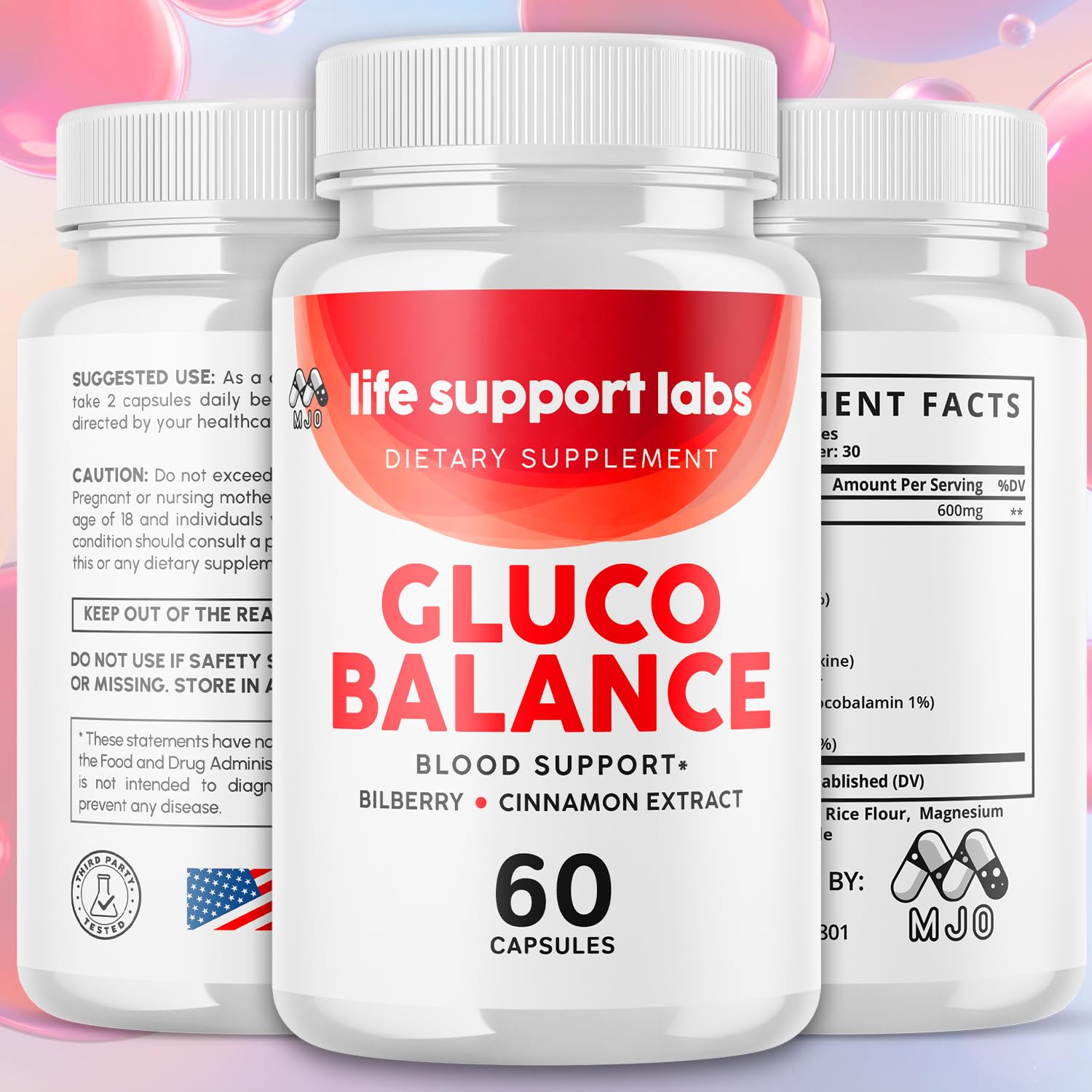 Life Support Labs Capsules, Official LifeSupportLabs Blood Health Pills with All Natural Ingredients, Life Support Labs Advanced Health & Wellness with Premium Vitamins for Women & Men (60 Capsules) MJO uk supplements