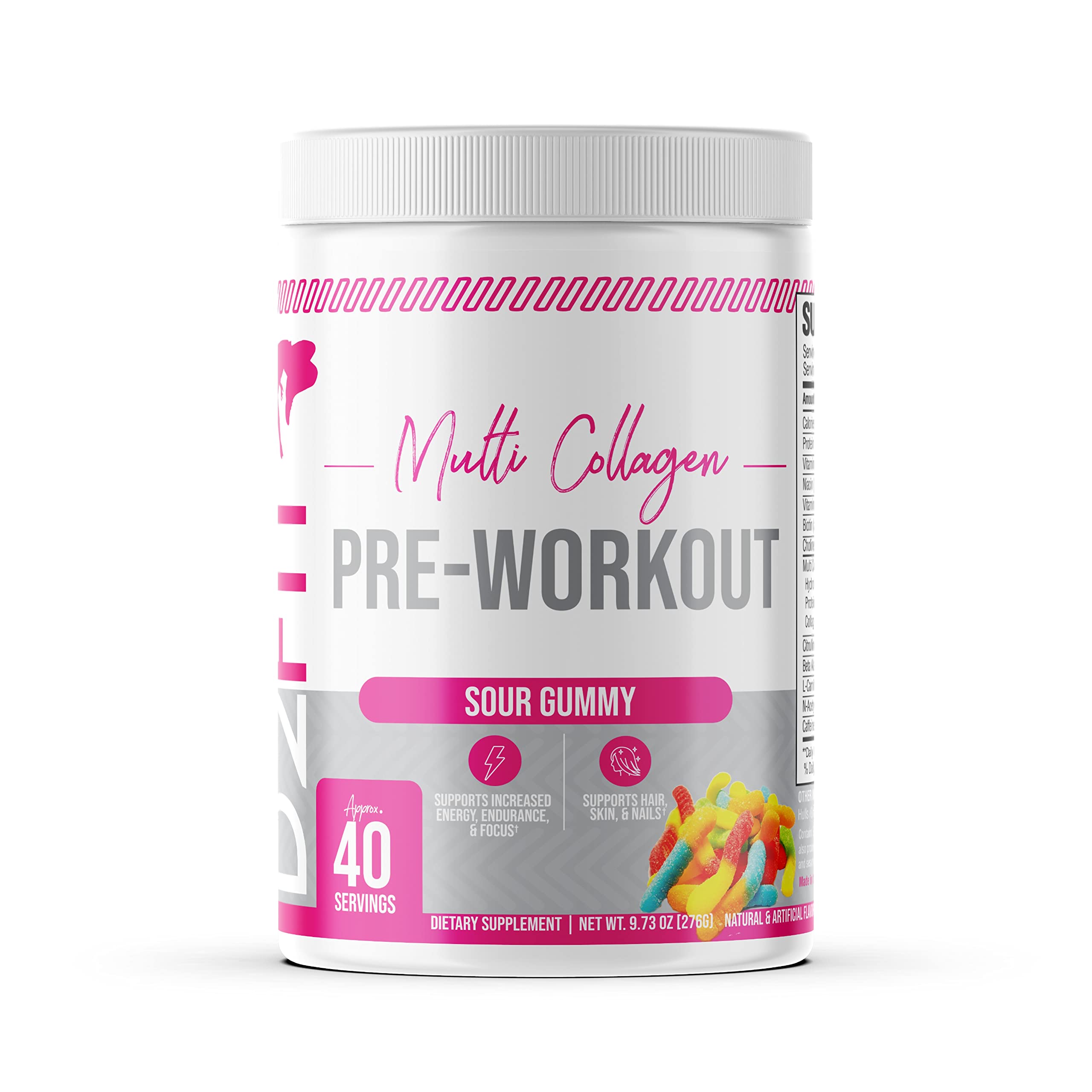 D2Fit (by Jessica Bass Women’s Pre Workout Multi Collagen (2.5g) + Biotin (150mcg) D2Fit uk supplements