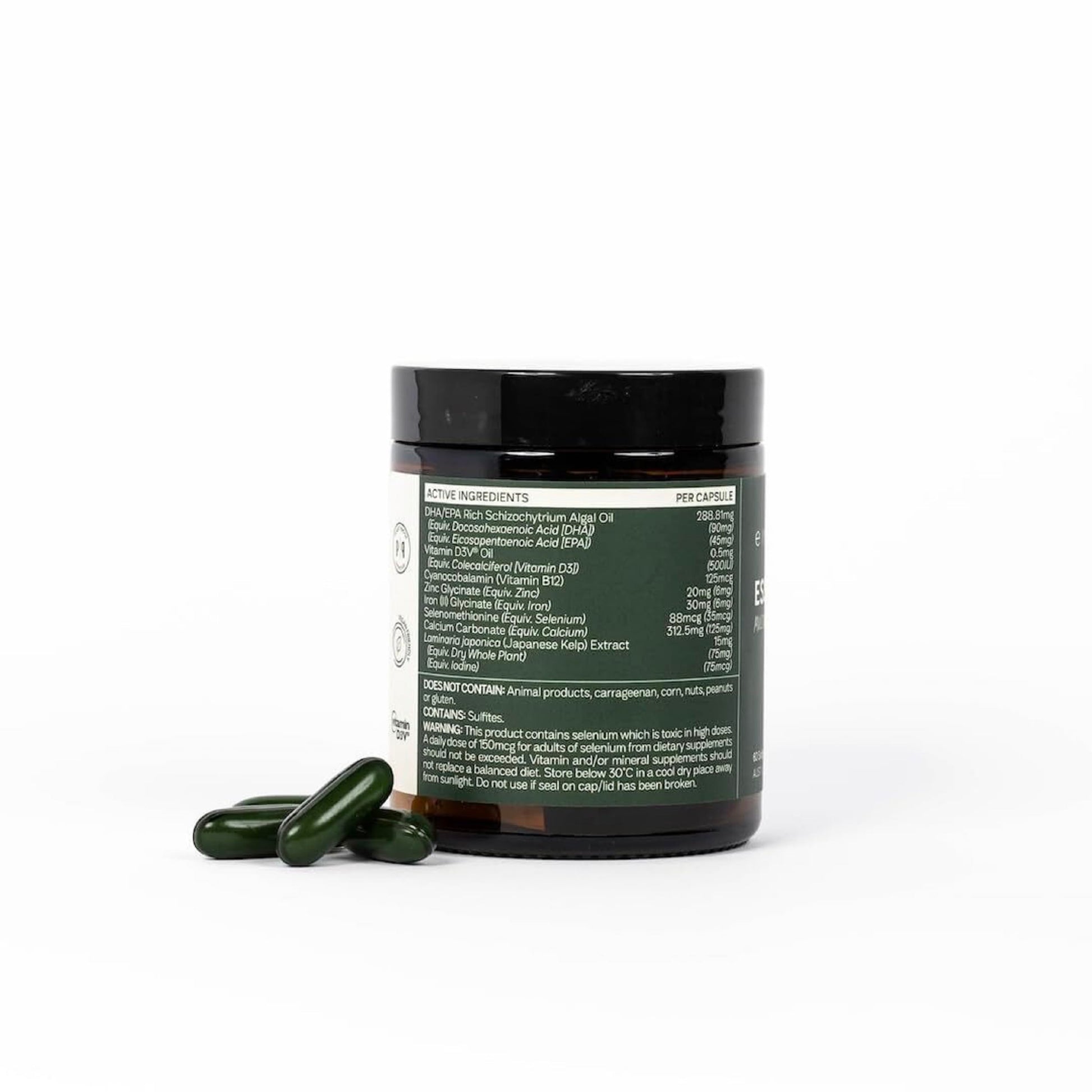 Essential 8 | Multivitamin for Energy & Immunity Support | 8 Essential Nutrients | Calcium, Vitamin B12, Omega3, Zinc, Iron, Vitamin D & More eimele uk supplements