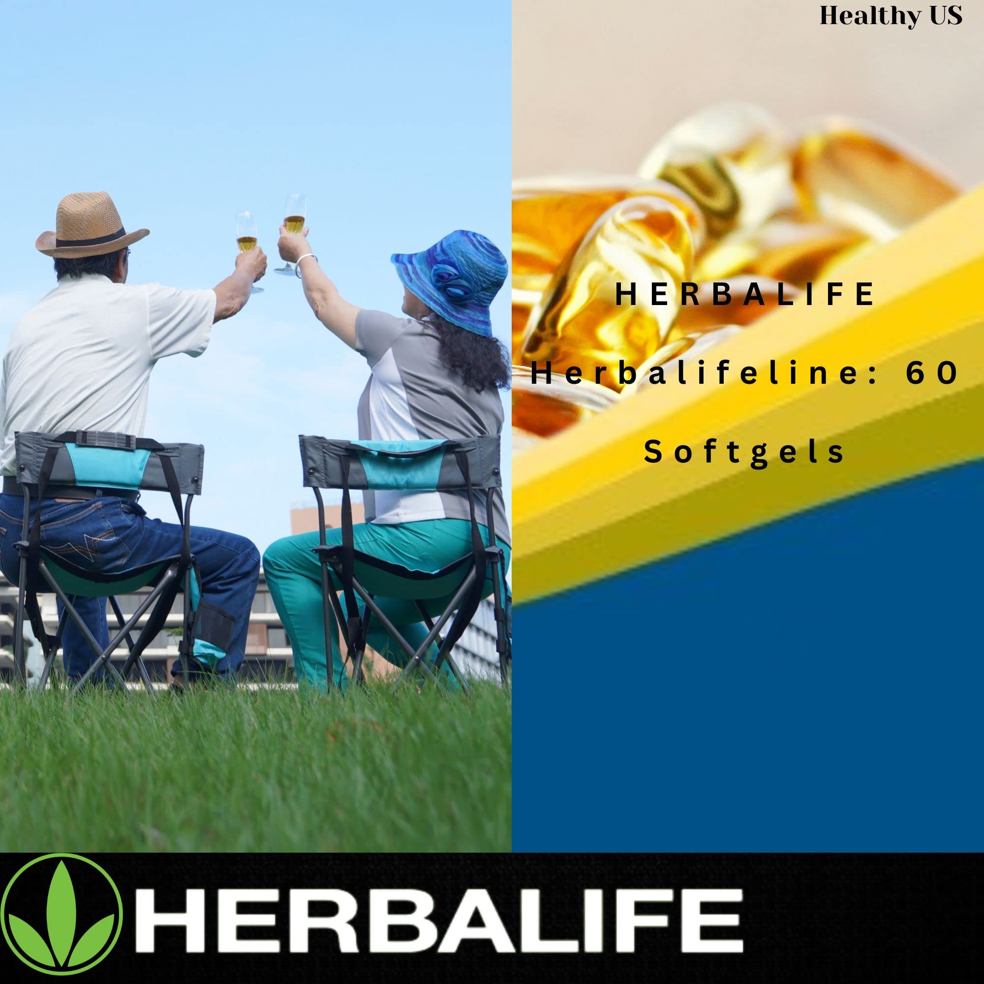 Herbalife Herbalifeline: 60 Softgels with Vitamin E, Marine Lipid Complex, Omega-3 Fatty Herbalife uk supplements