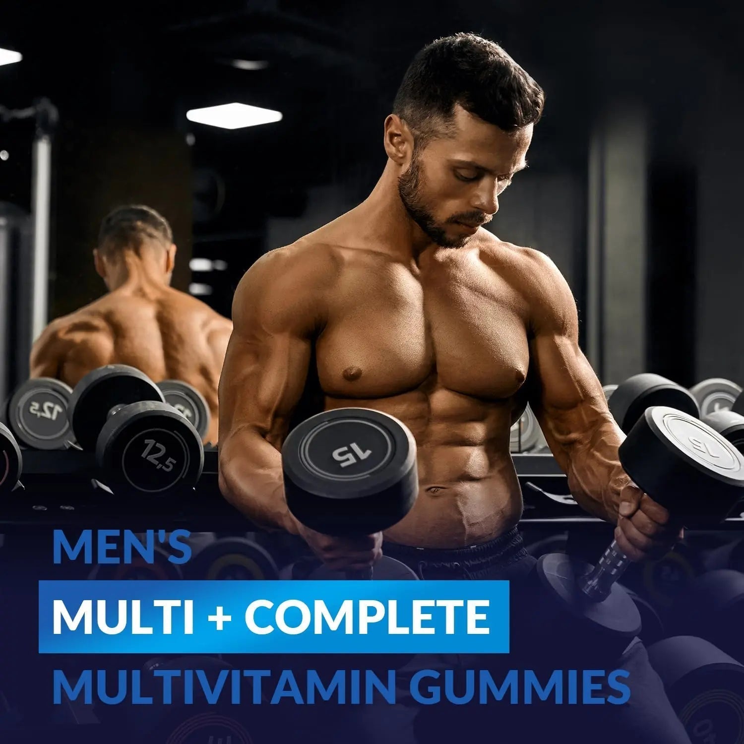 WEEVIT Mens Multivitamins Gummies, Omega 3, CoQ10, Turmeric, Lycopene, Digestive Enzymes, Daily Mens Vitamins A C D E B6 B12 WEEVIT uk supplements