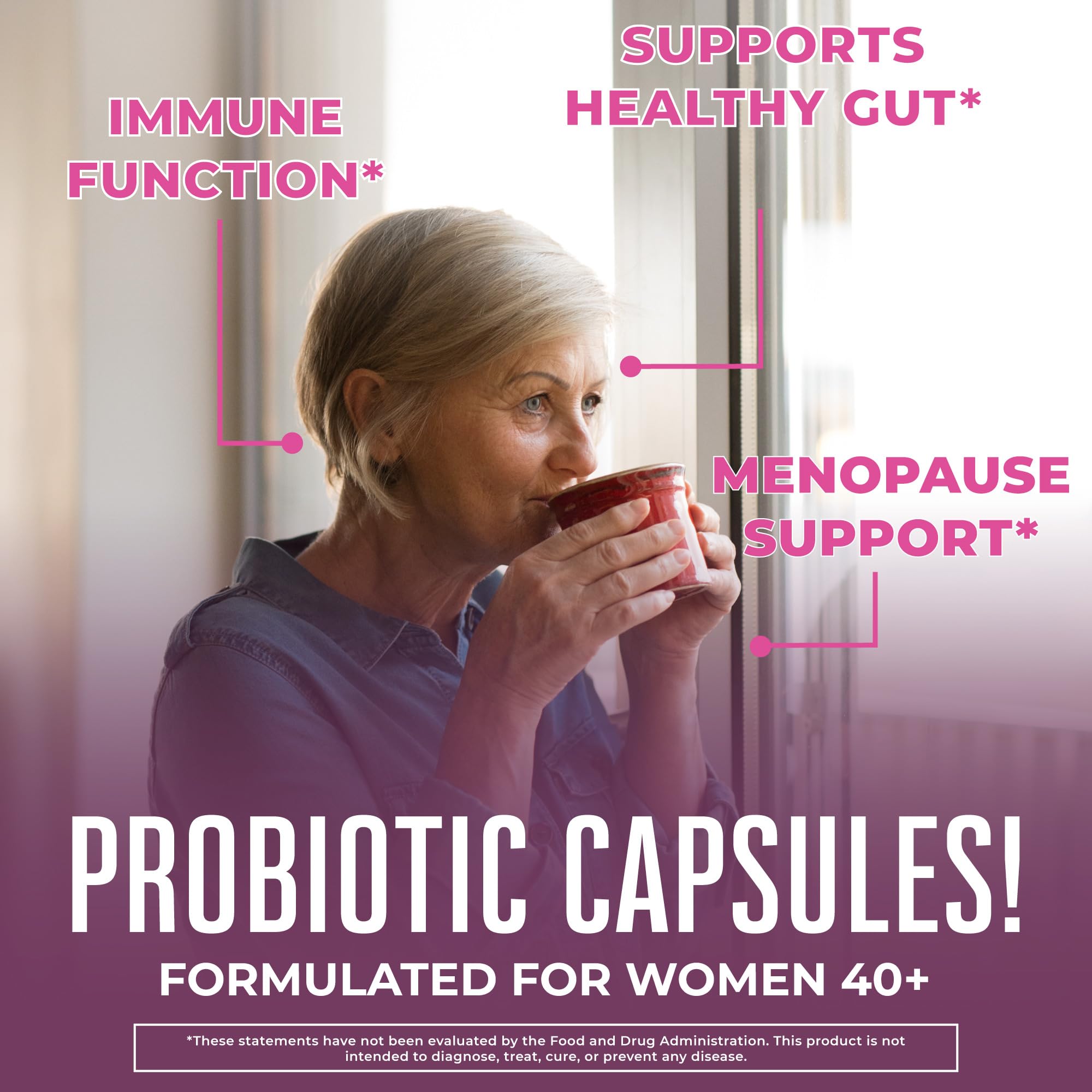 Mary Ruth's 3 in 1 Women's 40+ Health Probiotic, 30 CT MaryRuth Organics uk supplements