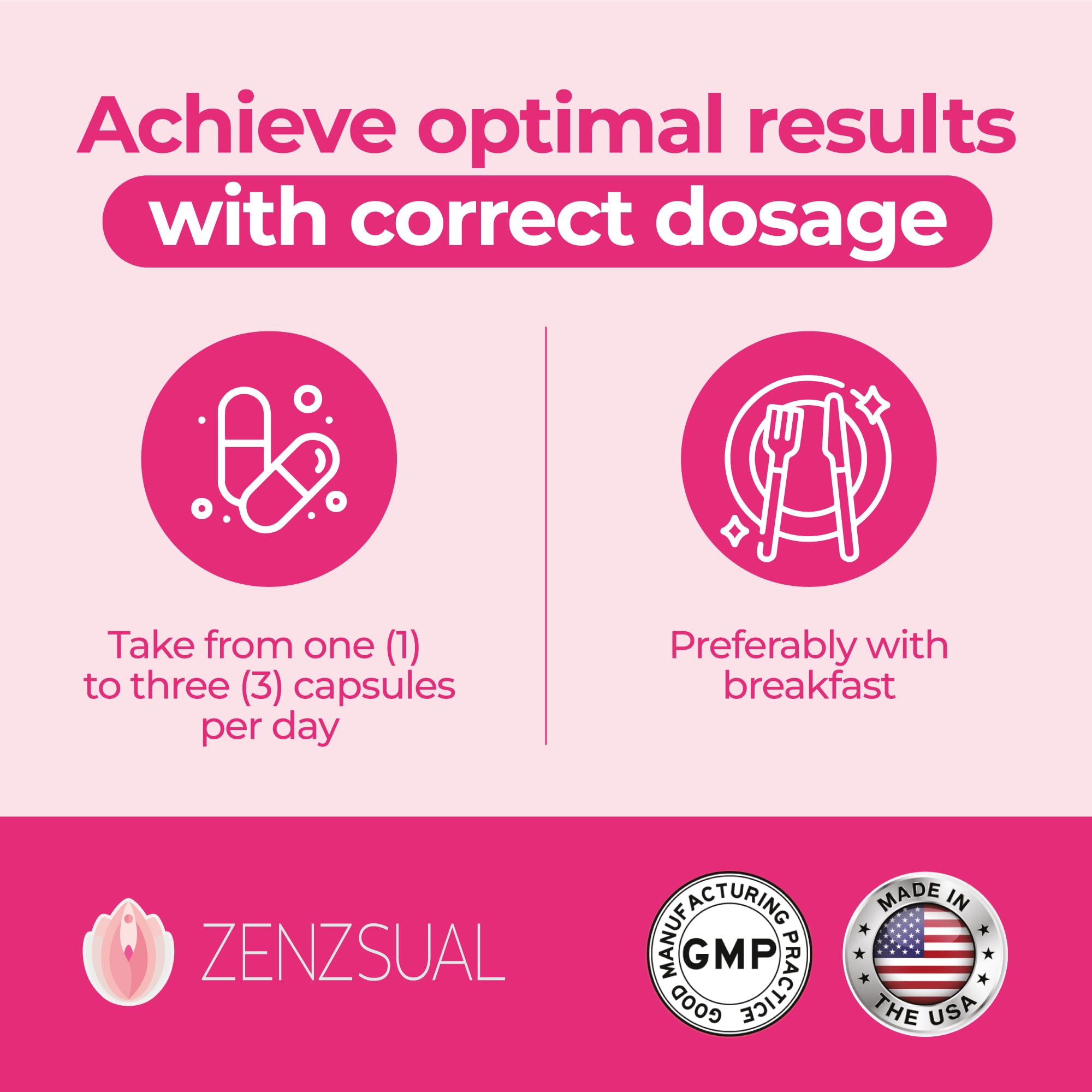 ZENZSUAL Libizenzs – Plant-Based Energy Support Supplement for Women – Caffeine-Free with Maca Root, Ashwagandha & Ginseng – Supports Daily Stamina, Focus & Well-Being – 90 Vegan Capsules ZENZSUAL uk supplements