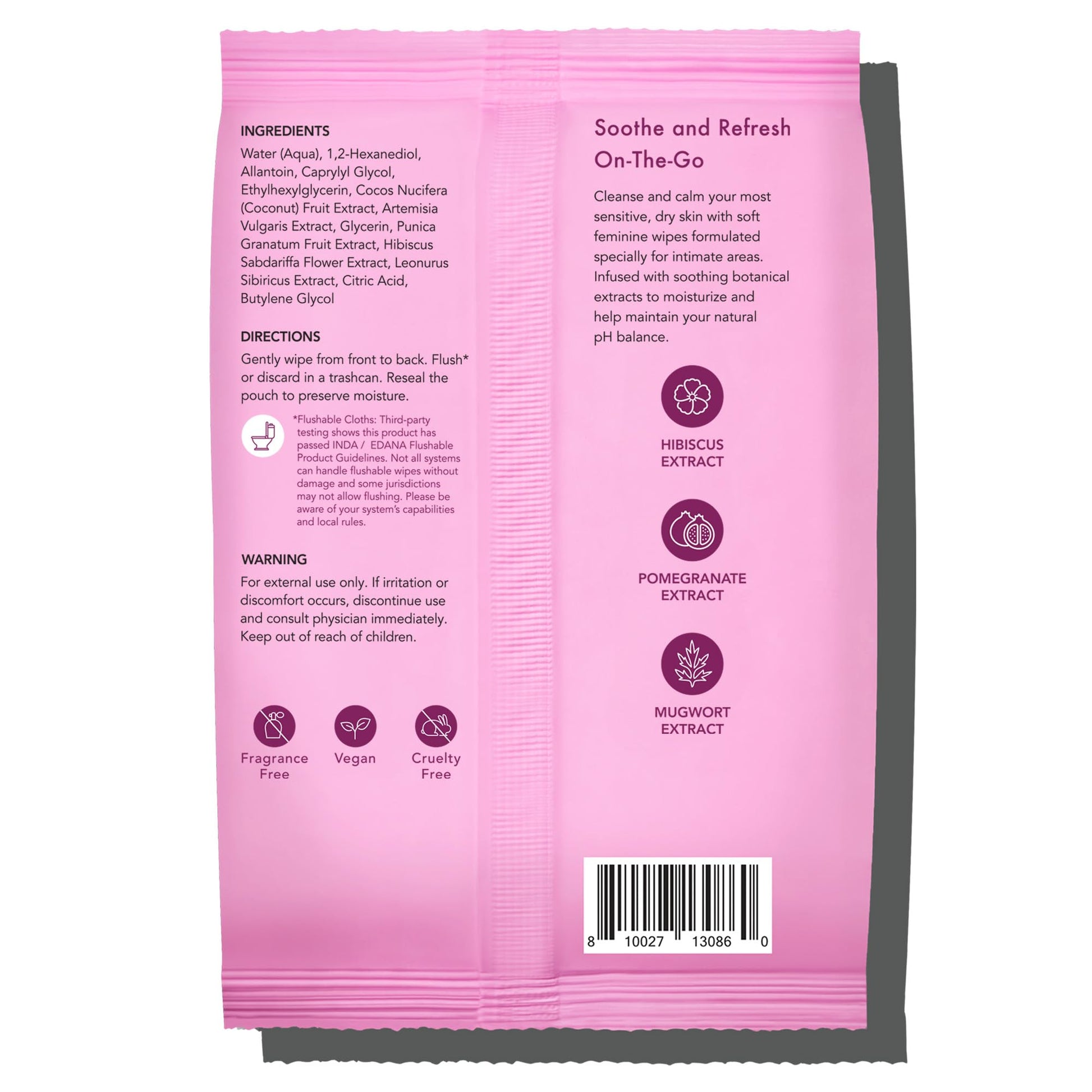 Rael Feminine Wipes, Soothing Wipes for Women - pH Balance, Clean Ingredients, All Skin Types Rael uk supplements