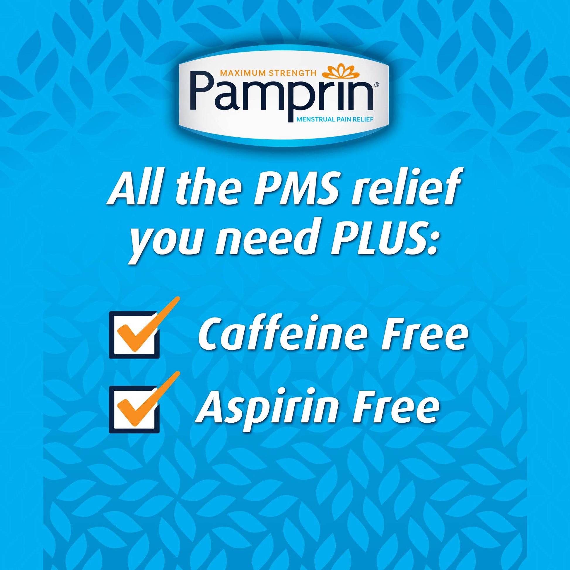 Pamprin Multi-Symptom Formula, with Acetaminophen, Menstrual Period Symptoms Relief including Cramps, Pain, Irritability and Bloating, 40 Caplets (Pack of 5) Pamprin uk supplements