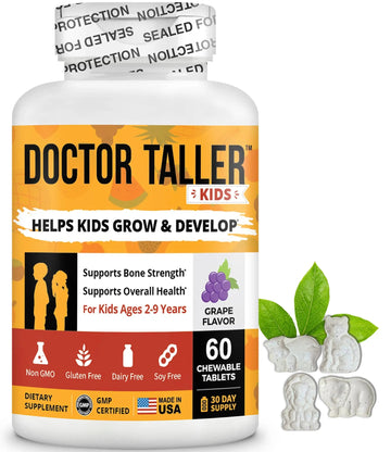 NuBest Doctor Taller Kids - Kids Multivitamins, Toddler Vitamins - Support Healthy, Immunity and Bone Strength for Ages 2 to 9 NuBest uk supplements