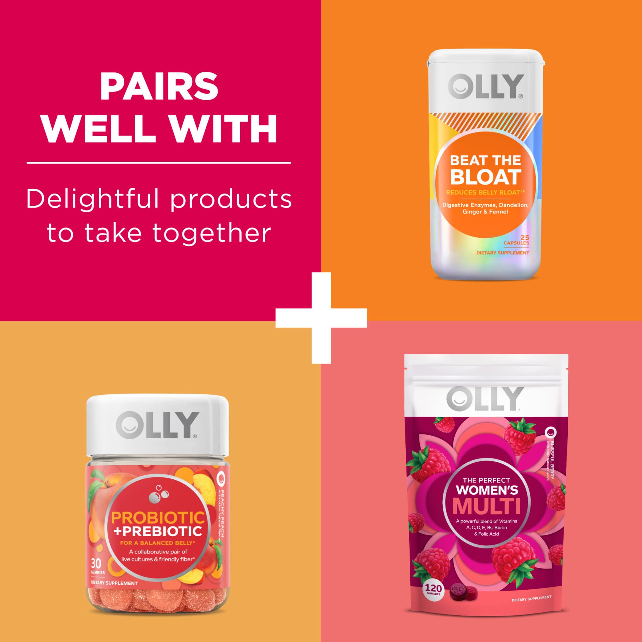 OLLY Metabolism Gummy Rings, Apple Cider Vinegar, Vitamin B12, Chromium, Energy OLLY uk supplements