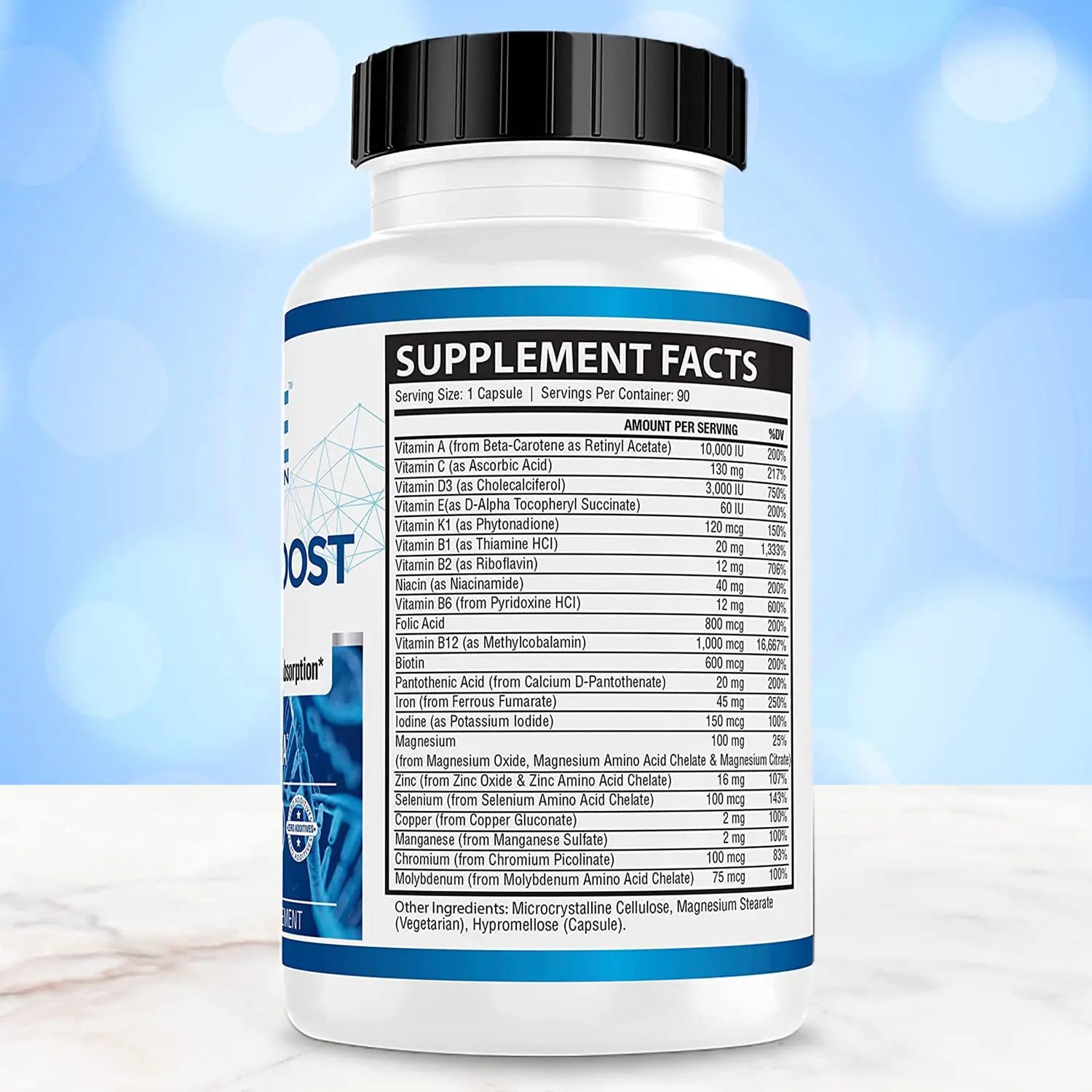 Bariatric Boost One-A-Day Multivitamin 90 Day Supply with 45mg Iron Post Gastric Bypass Sleeve Surgery | Non-GMO, Gluten Free, Bariatric Multivitamin Made in USA | ACE NUTRITION uk supplements