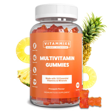 Multivitamin Gummies for Women & Men - 3 Months Supply - 18 Multivitamins & Minerals Vitammies uk supplements